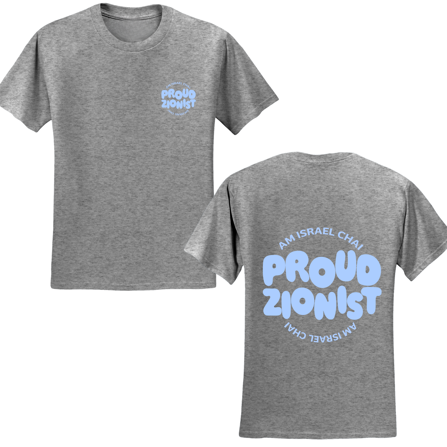 Proud Zionist Bubbles T-shirt