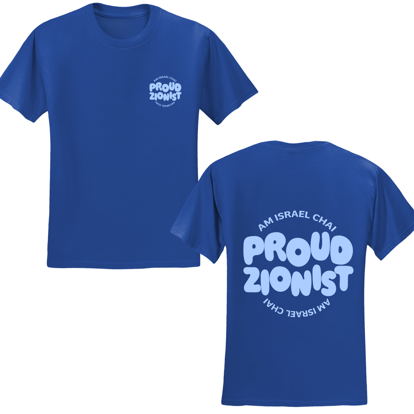 Proud Zionist Bubbles T-shirt