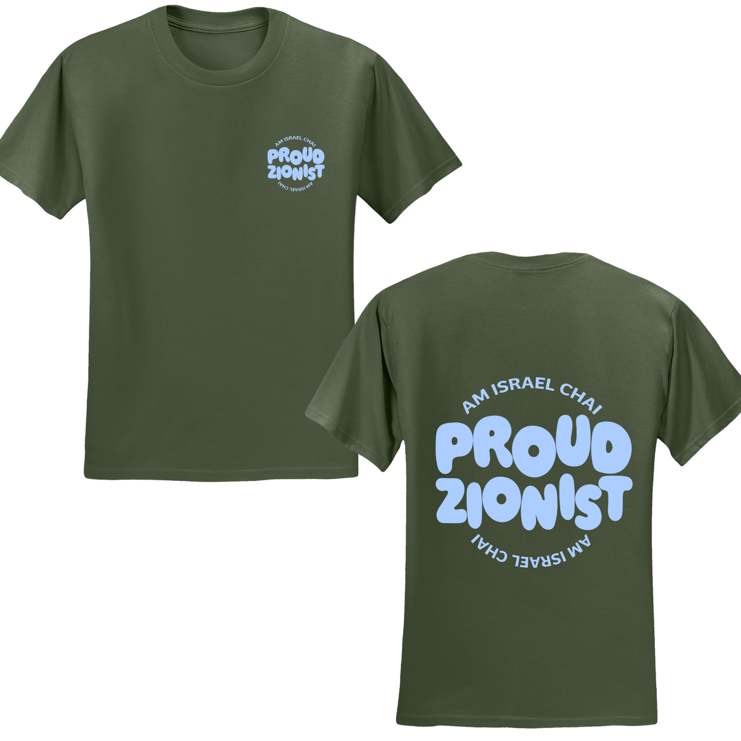 Proud Zionist Bubbles T-shirt