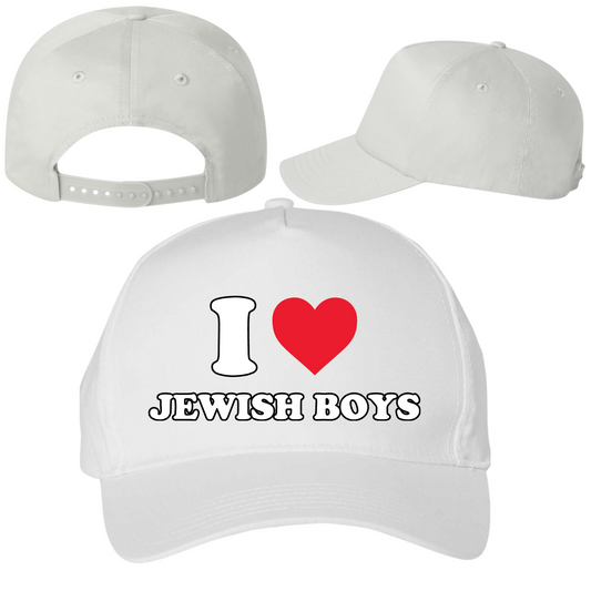 I Heart Jewish Boys Hat