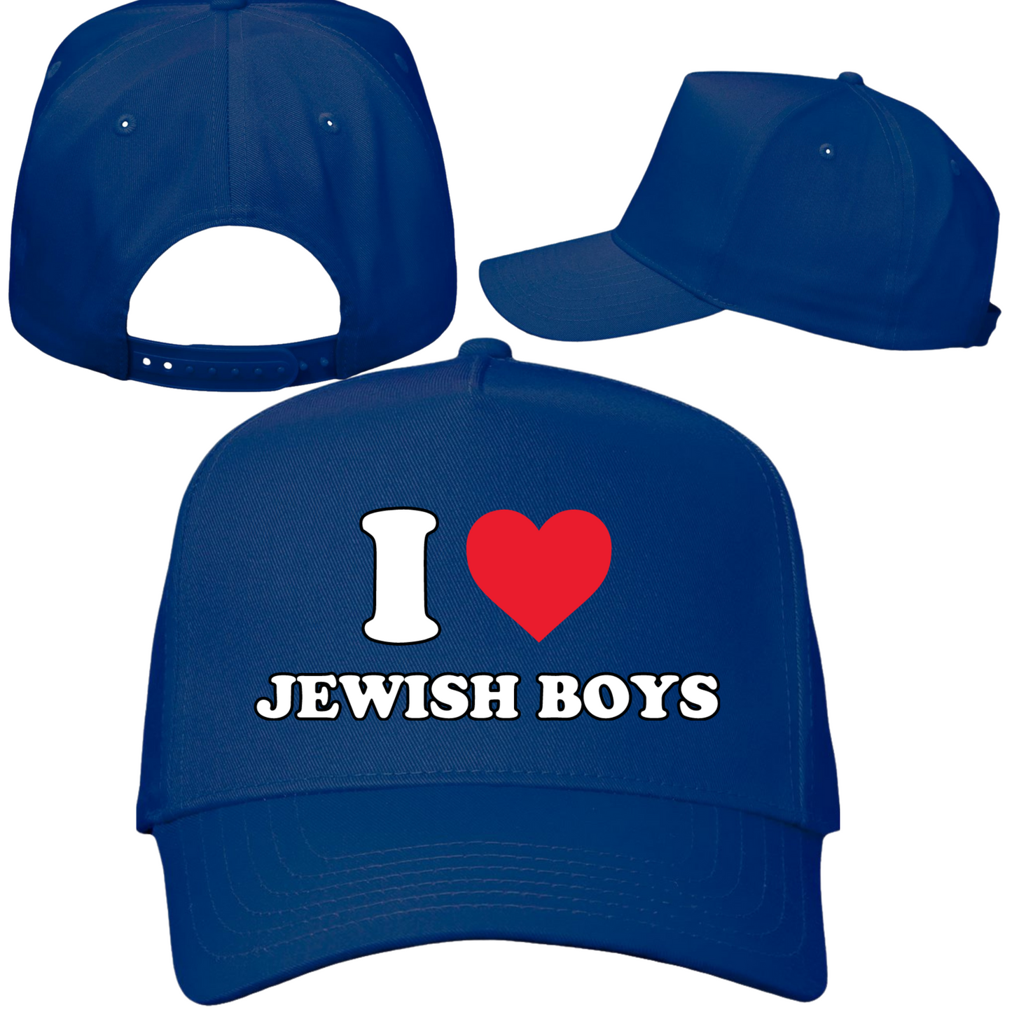 I Heart Jewish Boys Hat