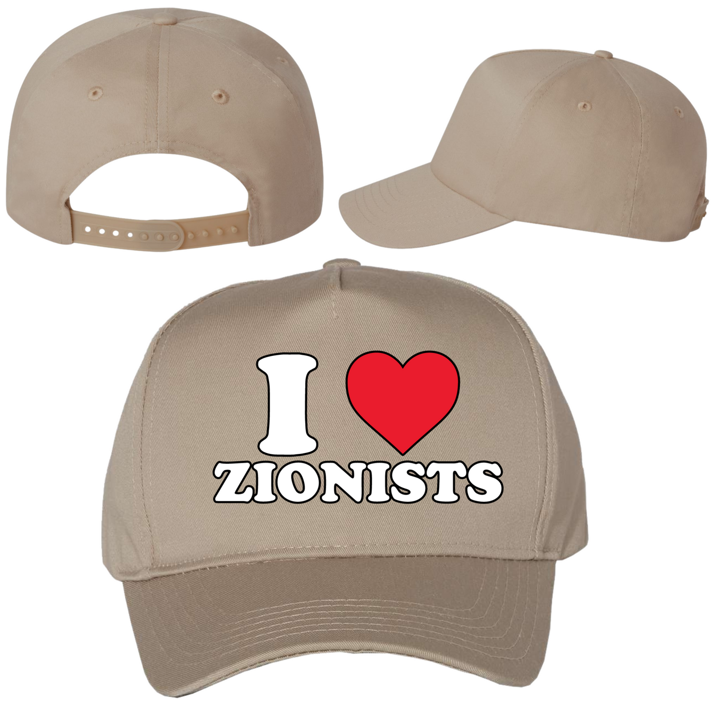 I Heart Zionists Hat