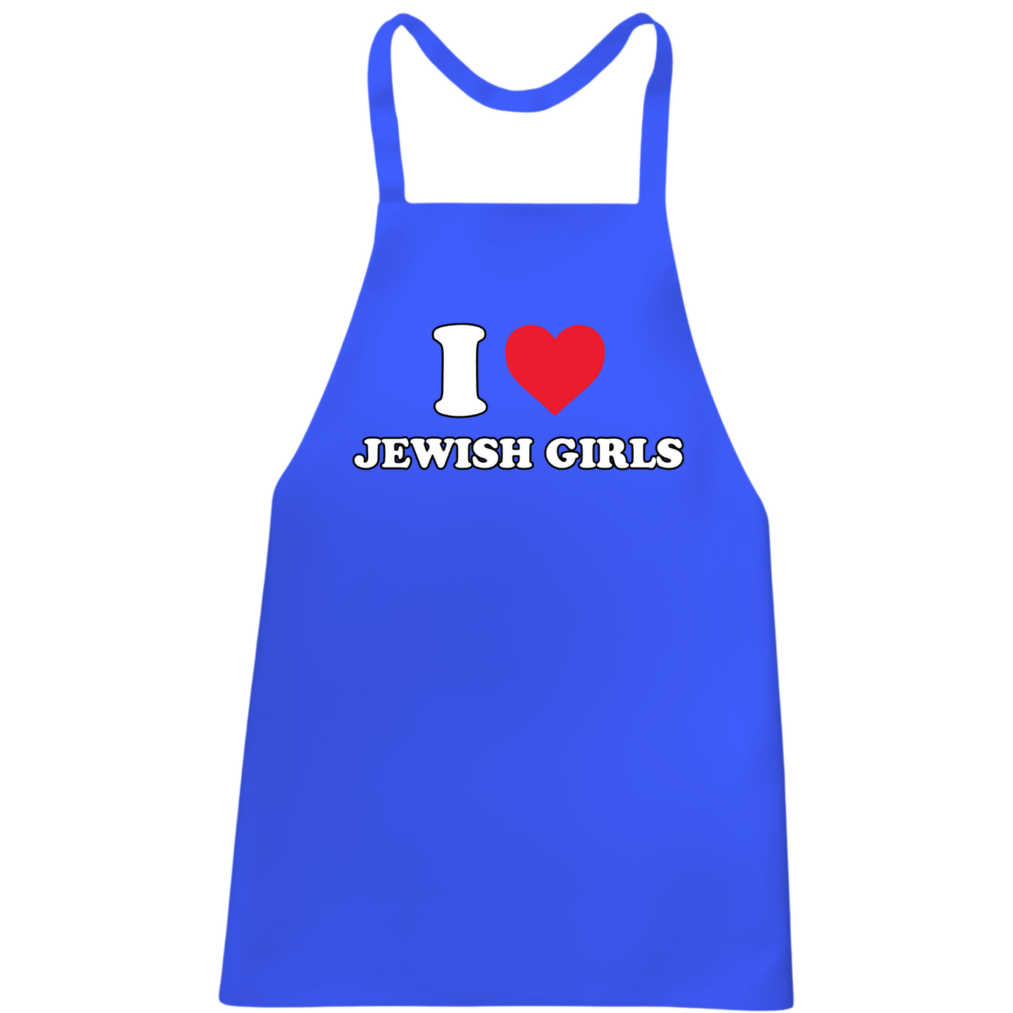 I Love Jewish Girls Apron