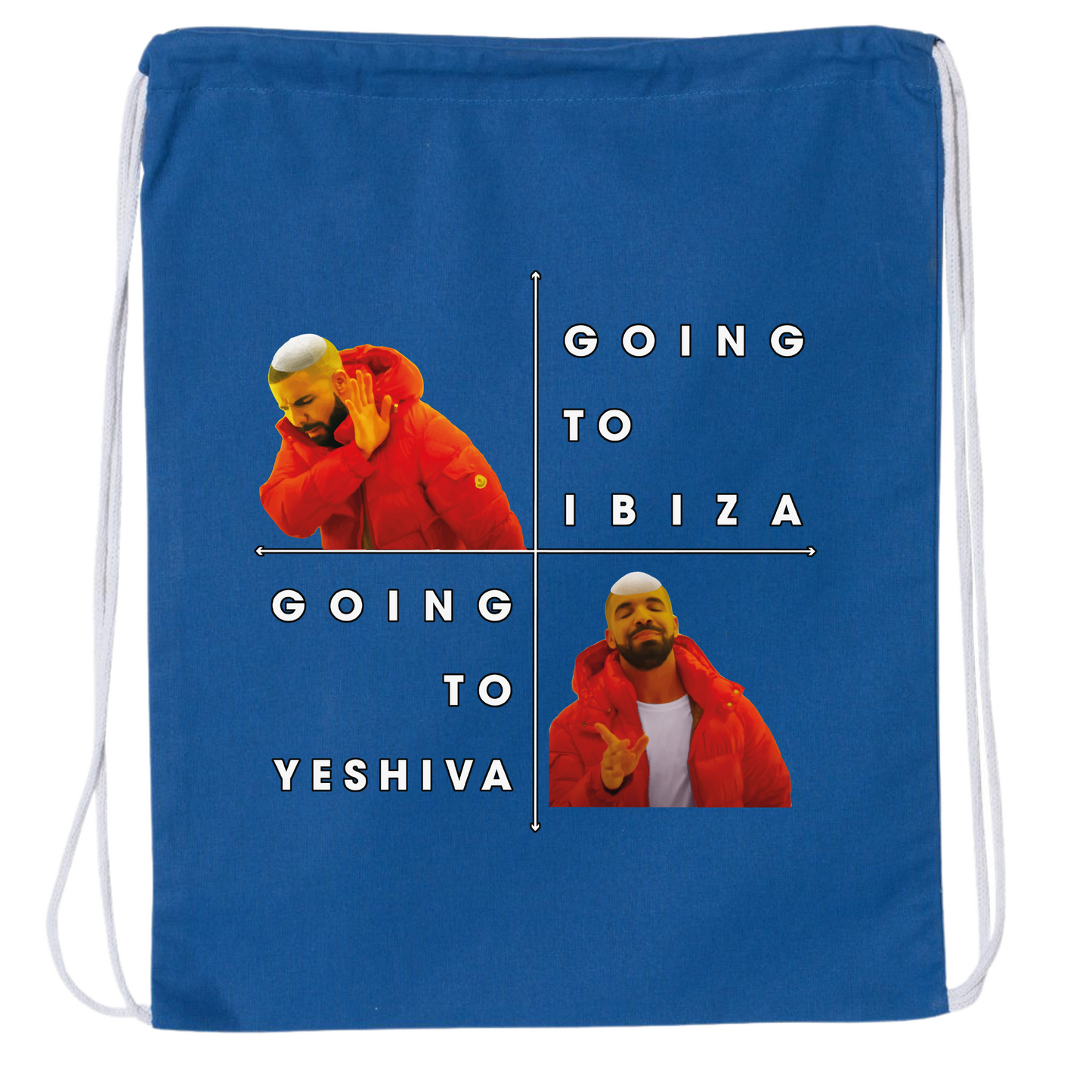 Drake Yeshiva Drawstring Bag