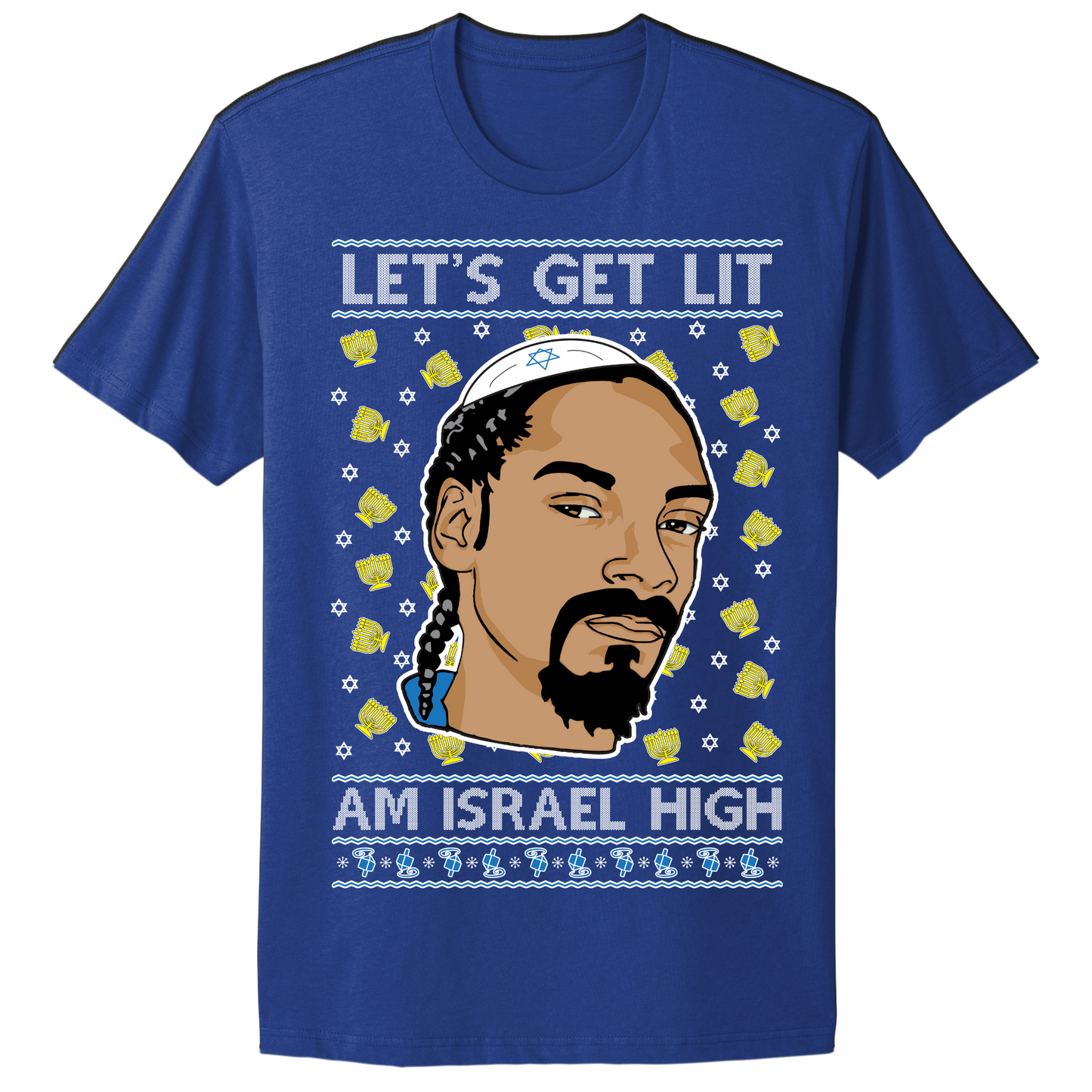 Get Lit Am Israel Hanukkah T-shirt