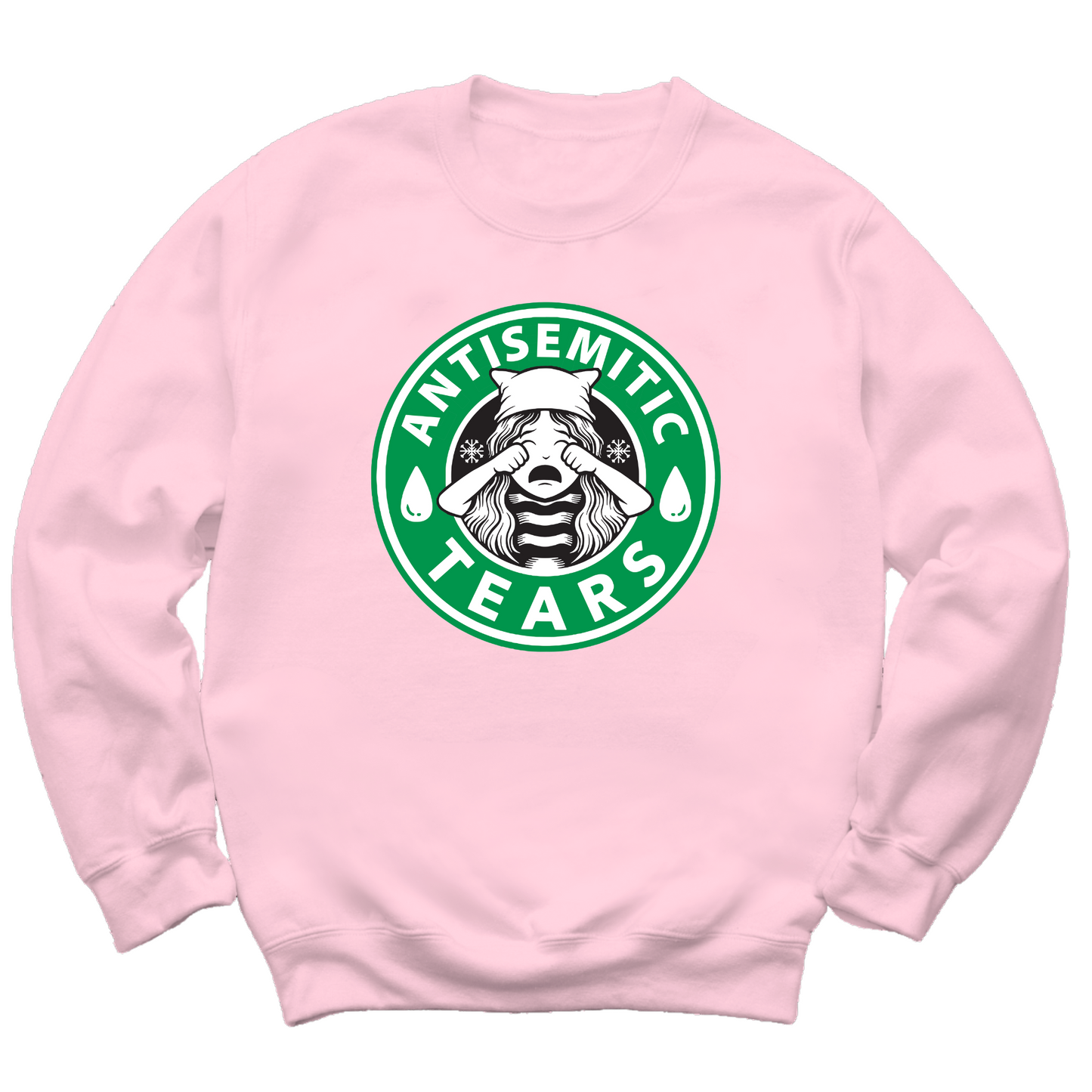 Antisemitic Tears Crewneck Sweater