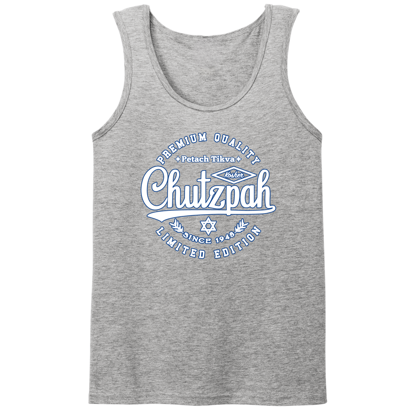 Premium Quality Chutzpah Mens Tank Top