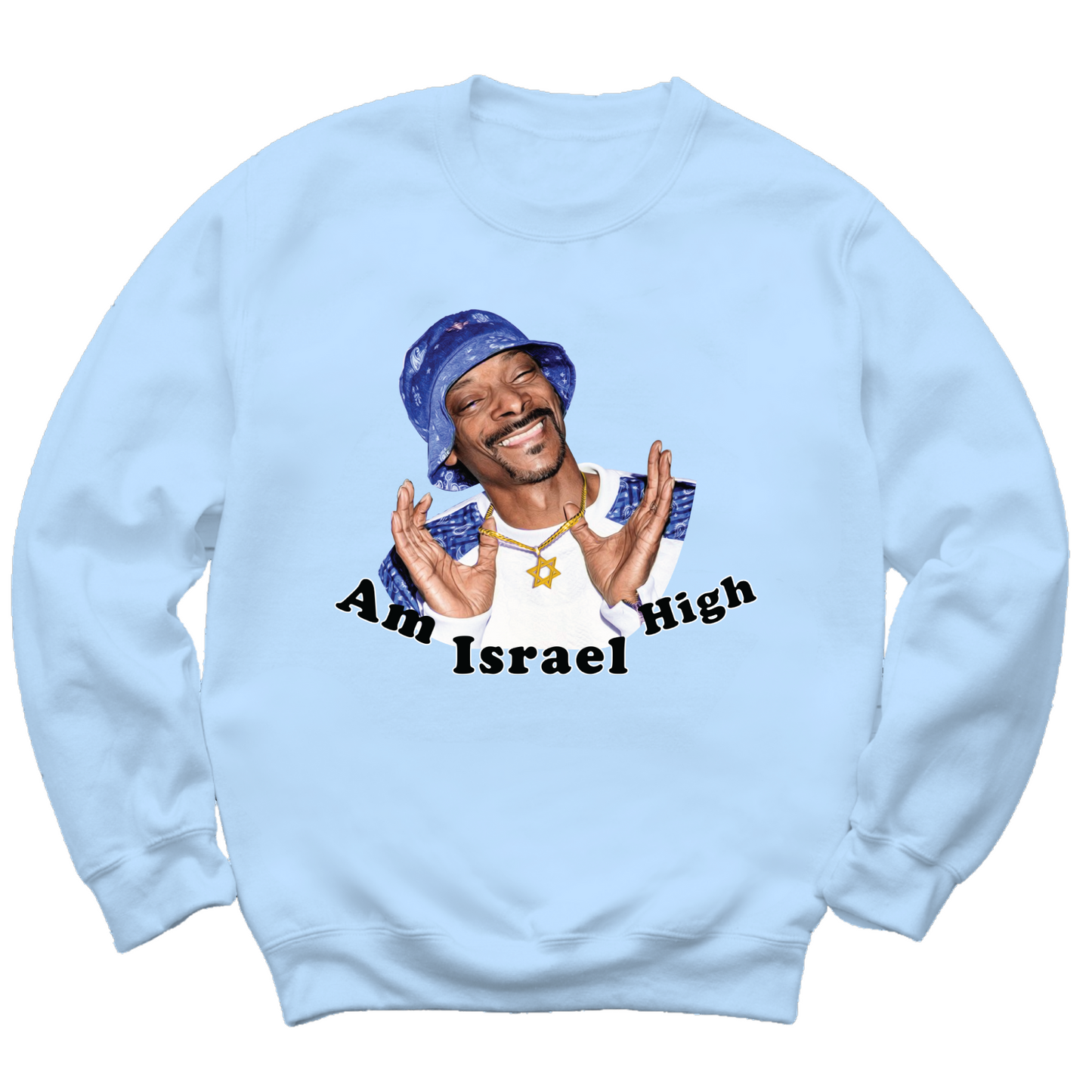 Am Israel High Crewneck Sweater