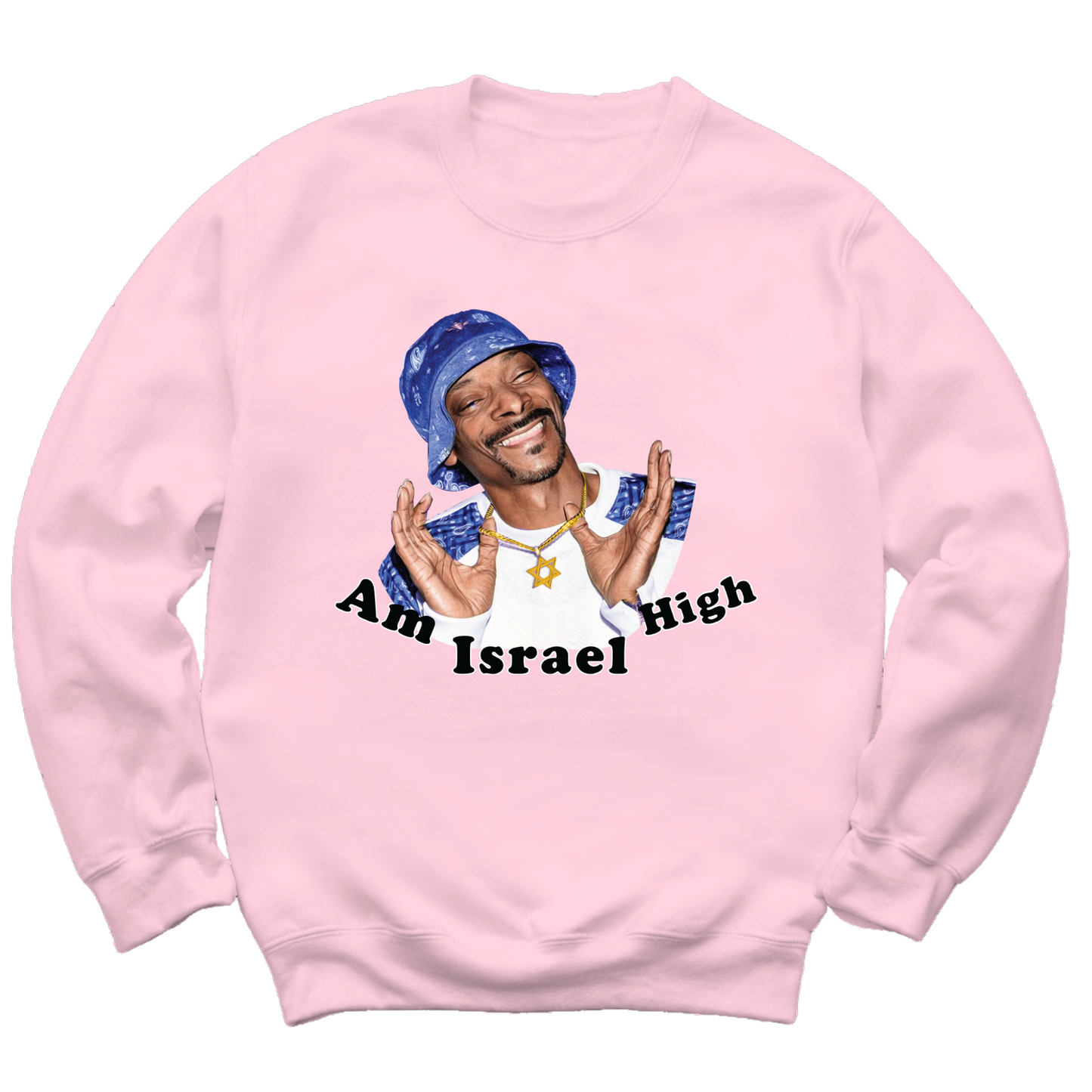 Am Israel High Crewneck Sweater