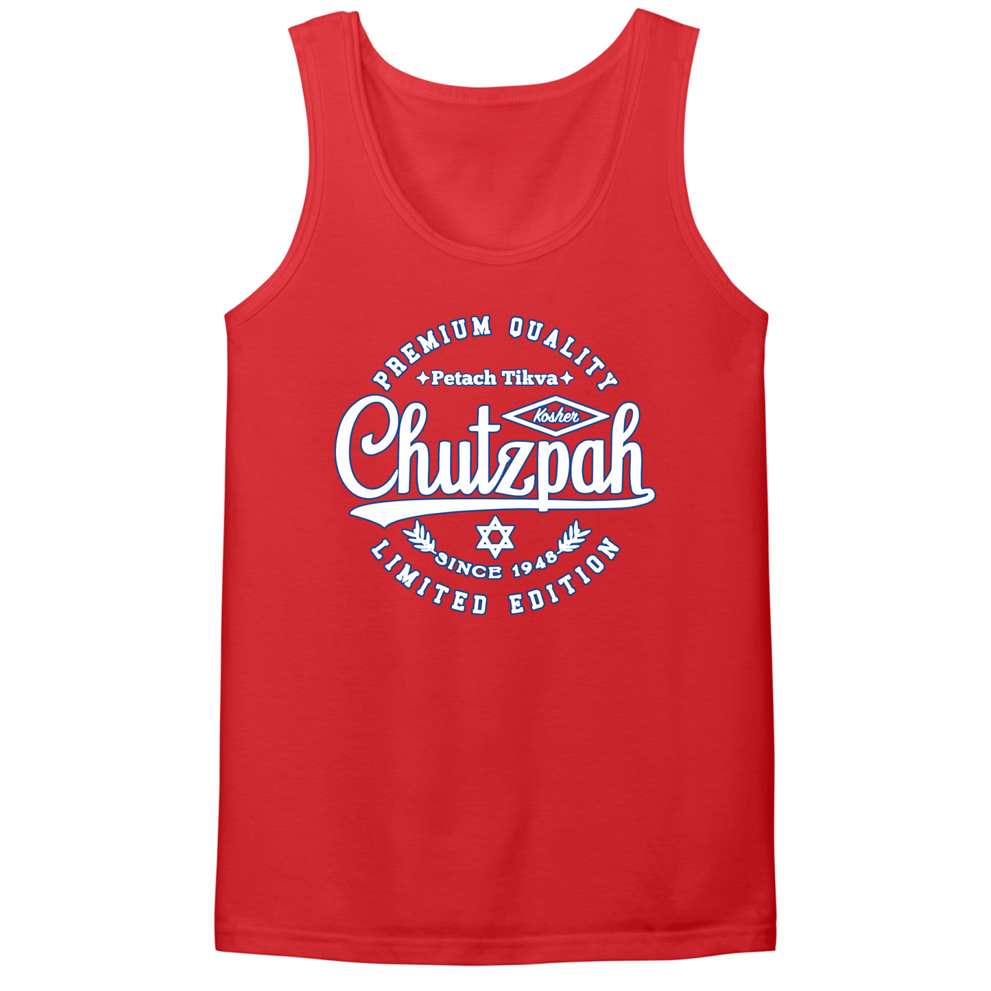 Premium Quality Chutzpah Mens Tank Top