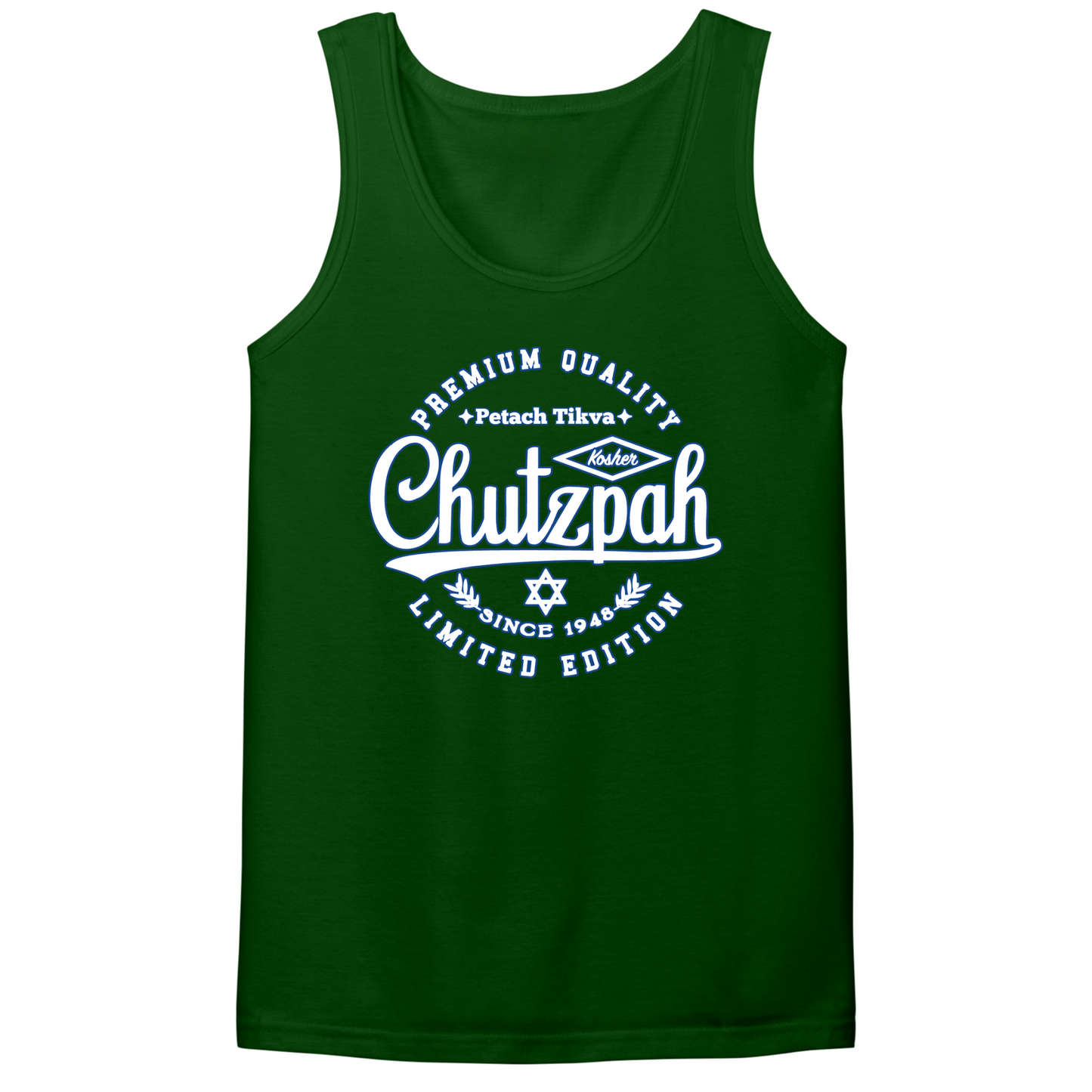 Premium Quality Chutzpah Mens Tank Top