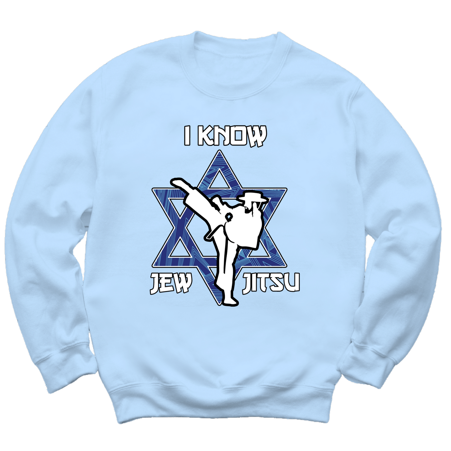 I Know Jew Jitsu Crewneck Sweater