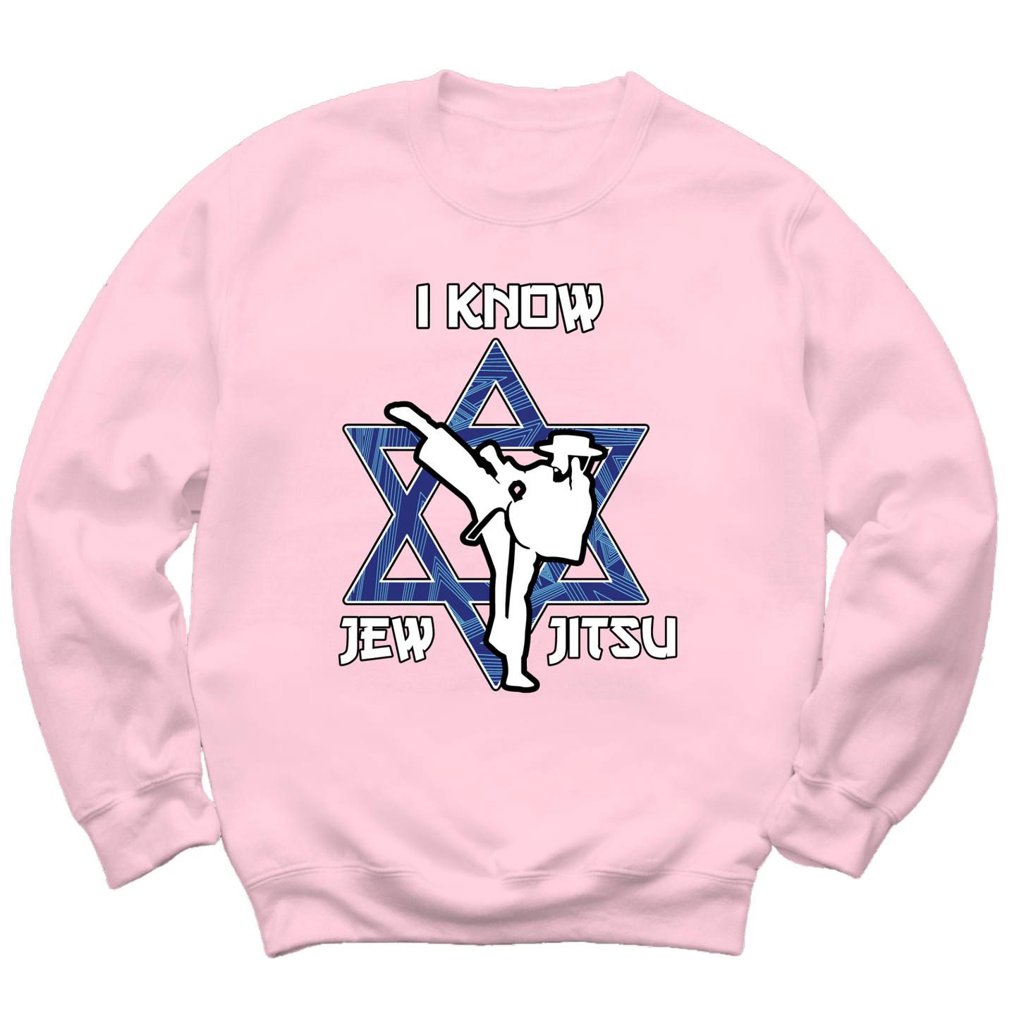 I Know Jew Jitsu Crewneck Sweater