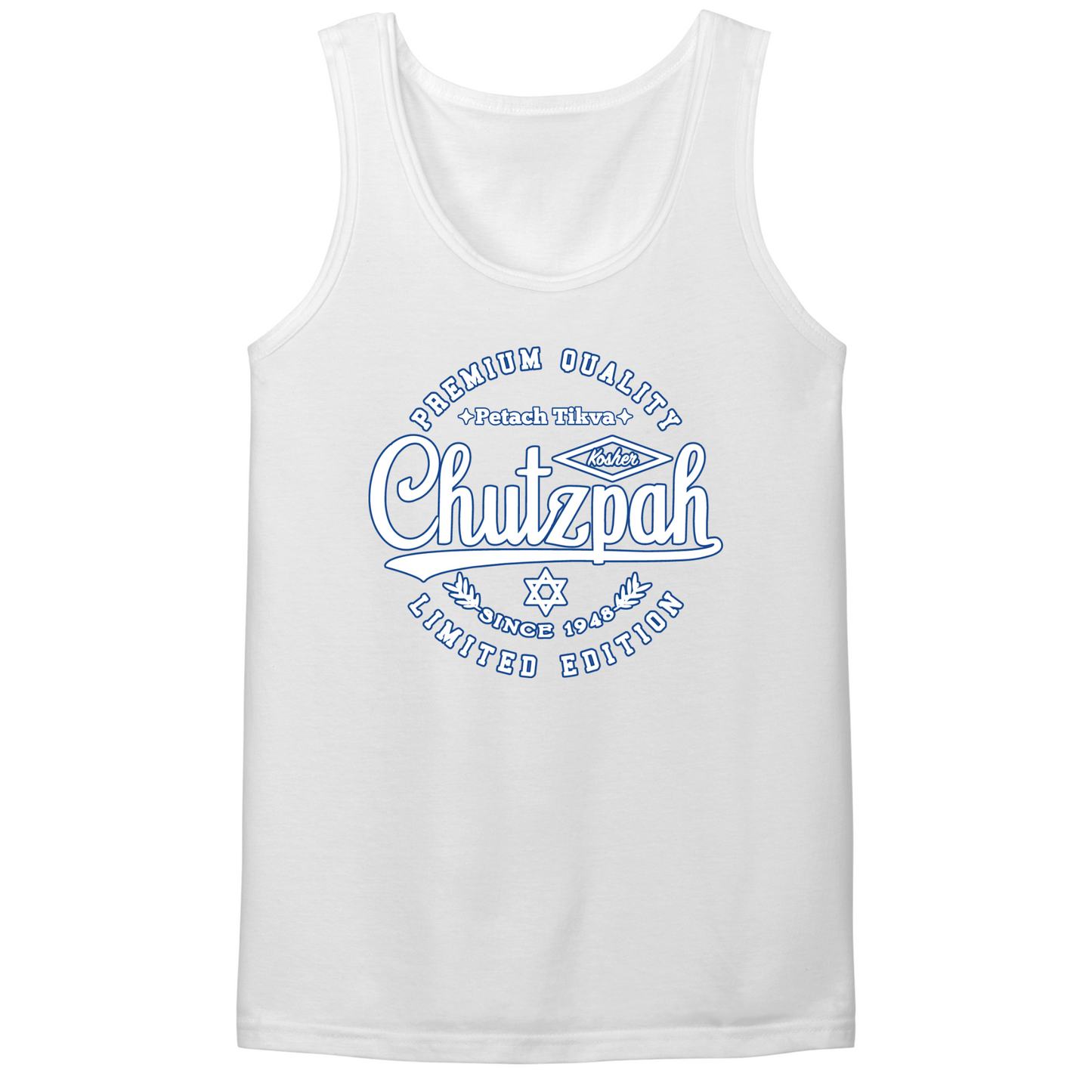 Premium Quality Chutzpah Mens Tank Top