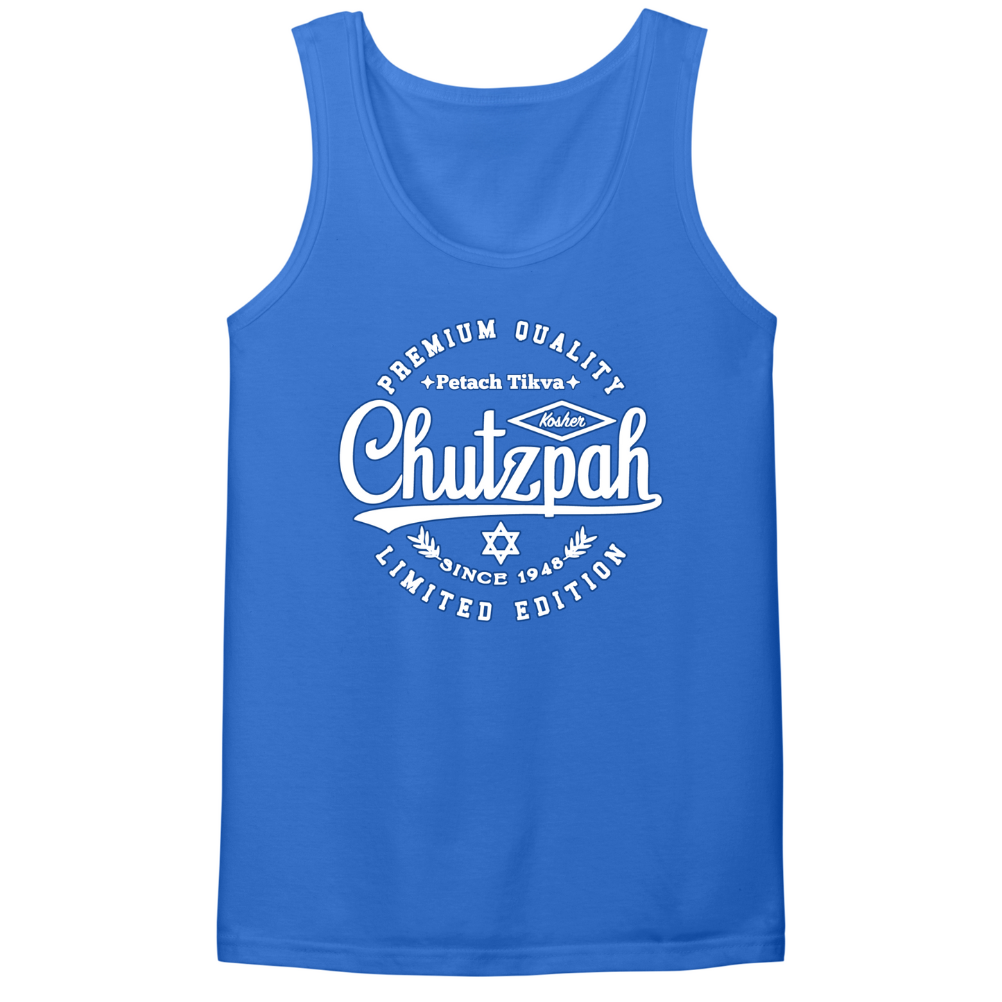 Premium Quality Chutzpah Mens Tank Top