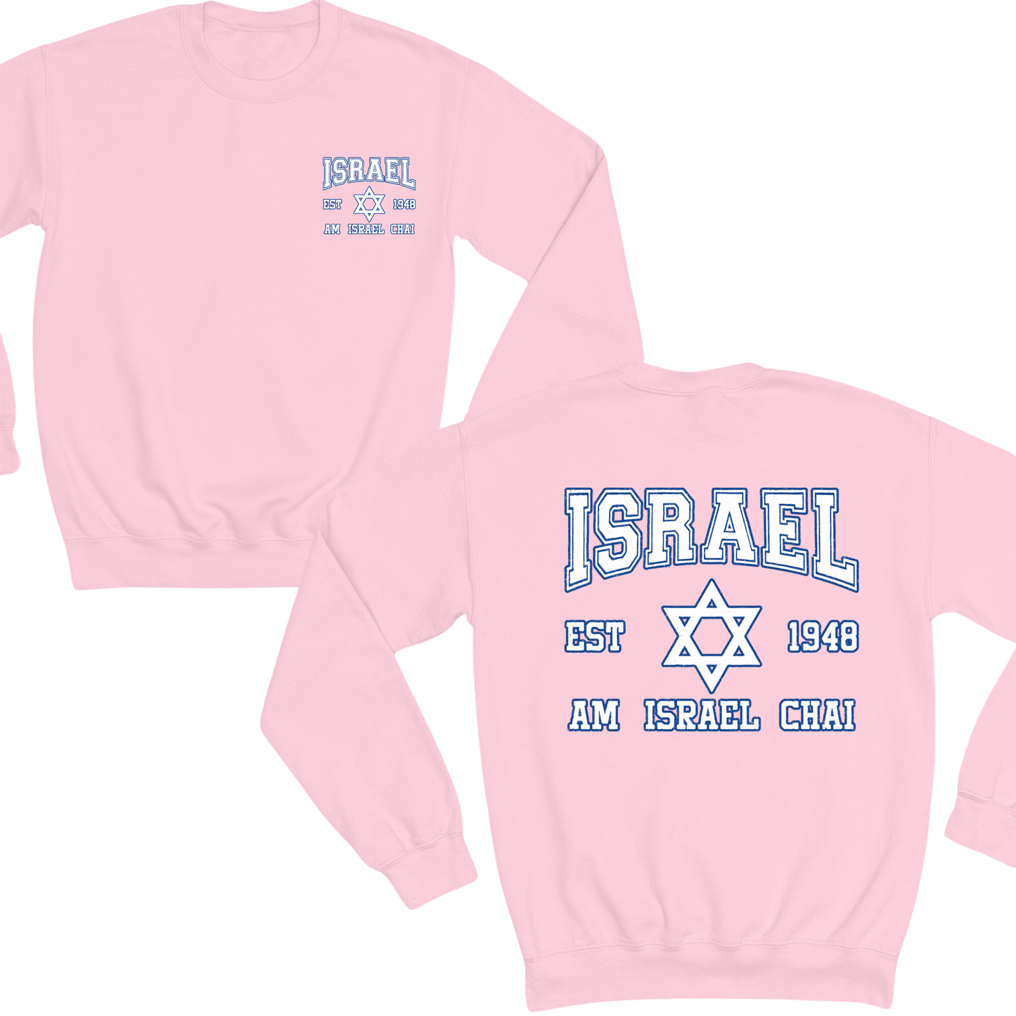 Israel Est Crewneck Sweater