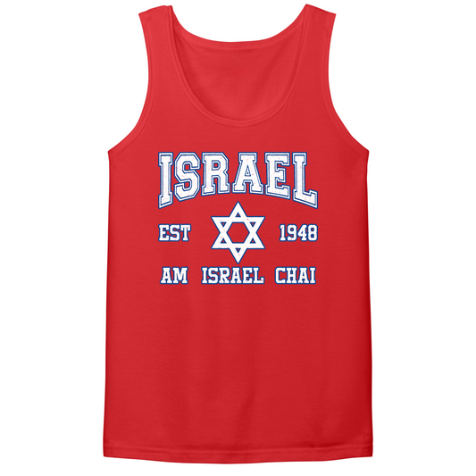 Israel Est Mens Tank Top