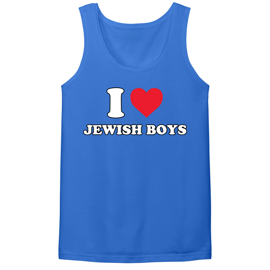 I Love Jewish Boys Mens Tank Top