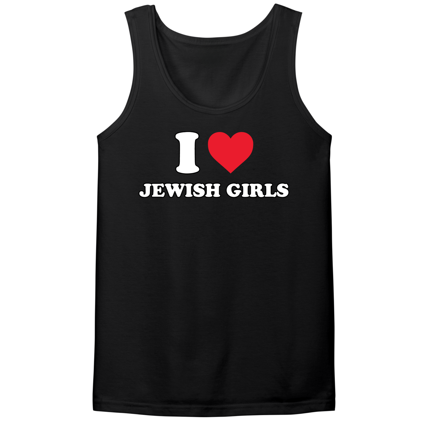 I Love Jewish Girls Mens Tank Top