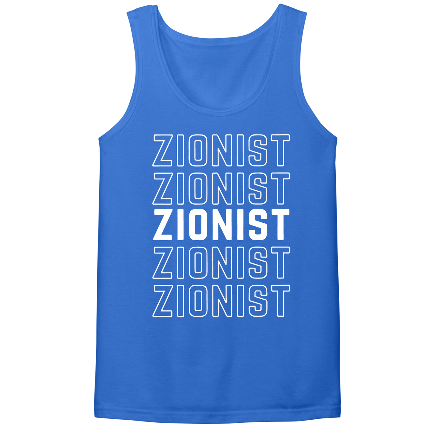 Zionist Mens Tank Top