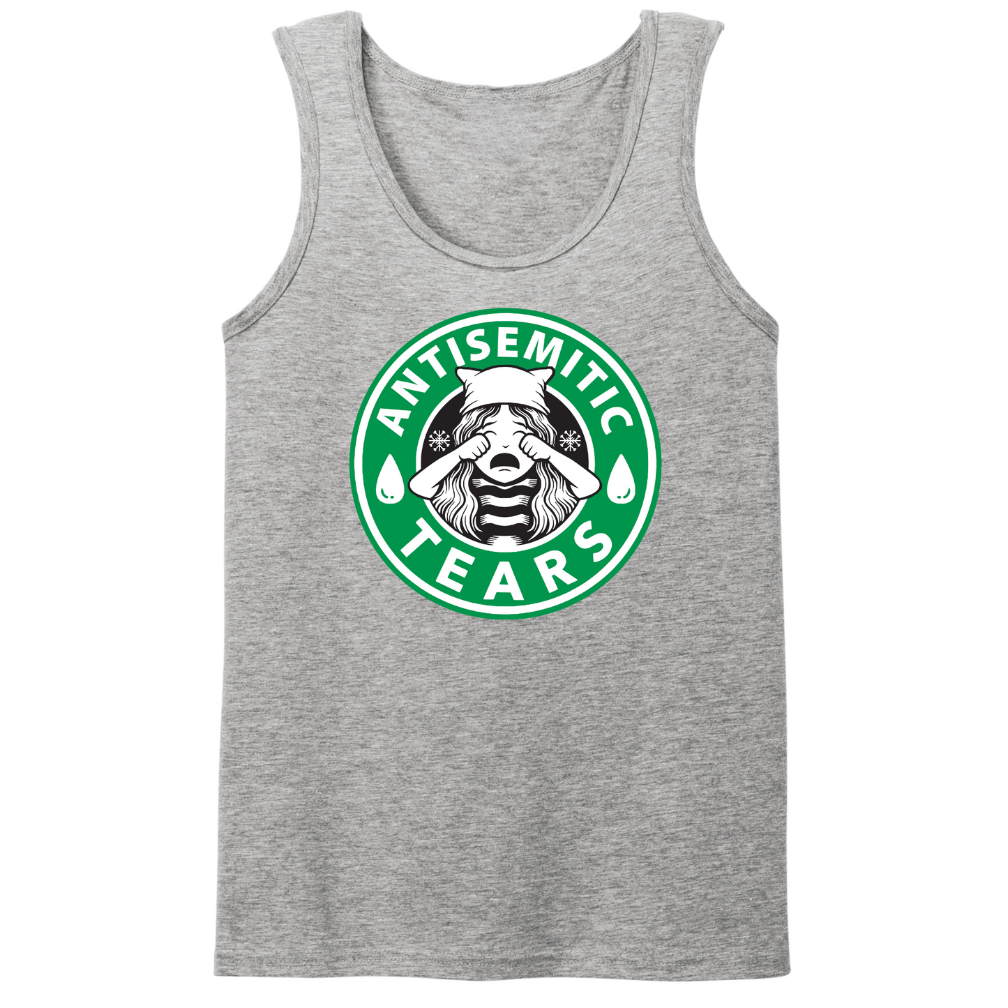 Antisemitic Tears Mens Tank Top