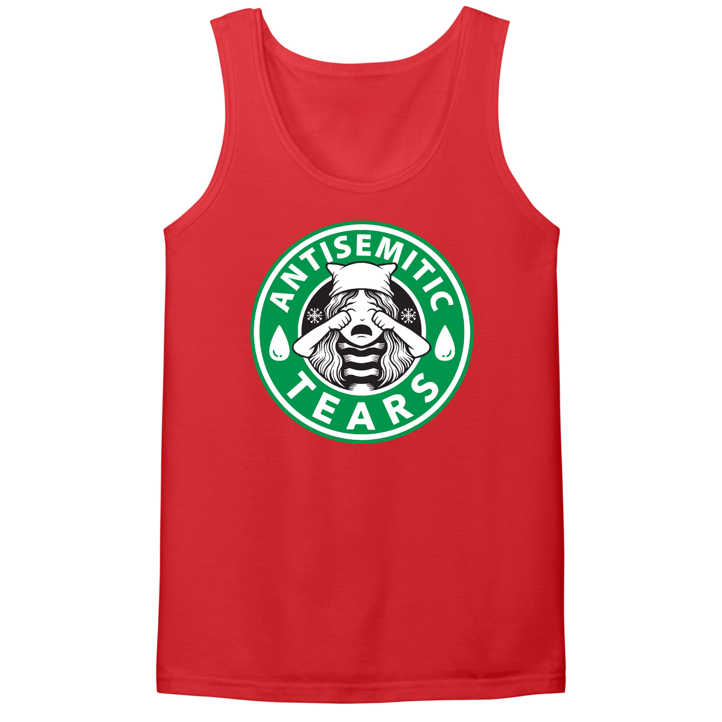 Antisemitic Tears Mens Tank Top