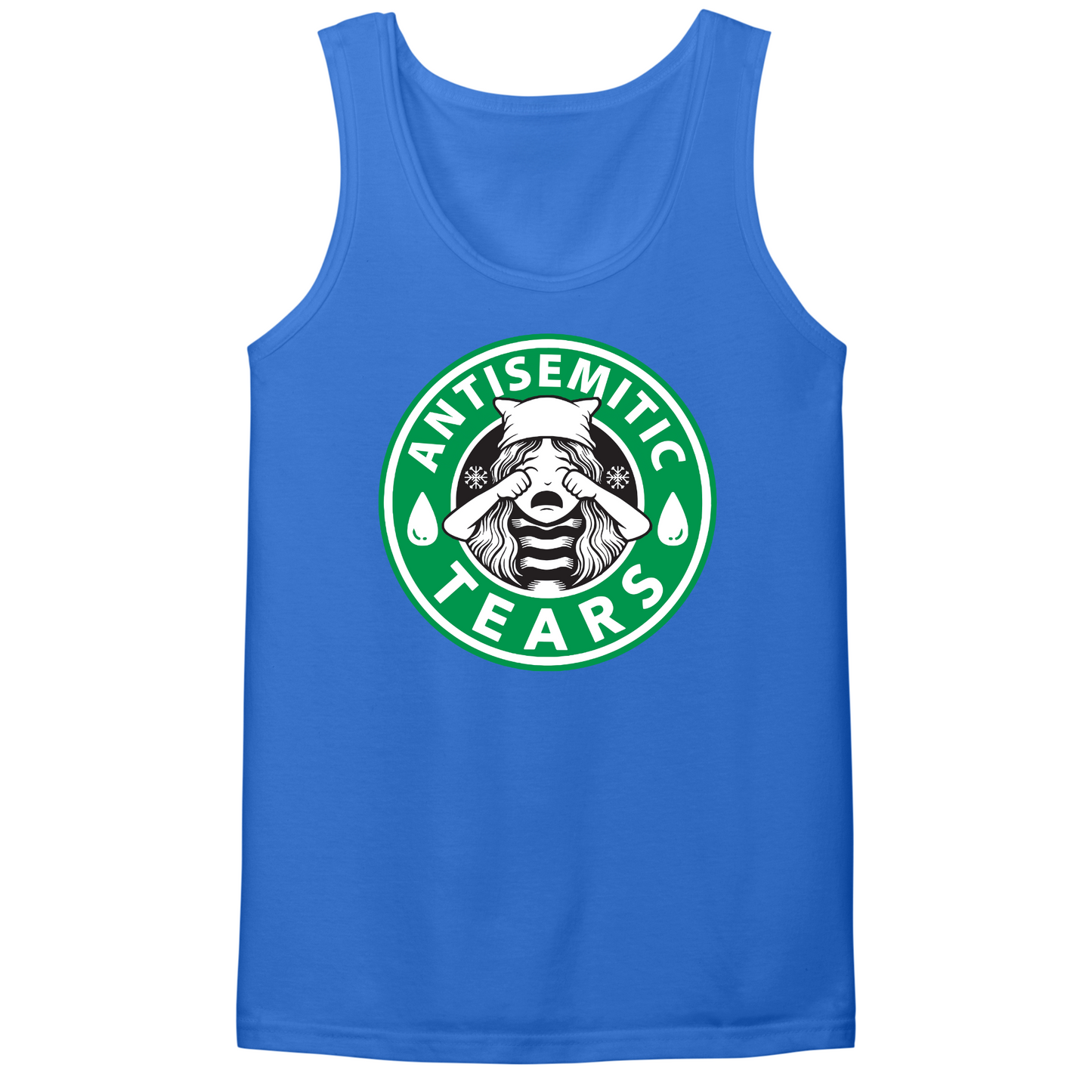 Antisemitic Tears Mens Tank Top