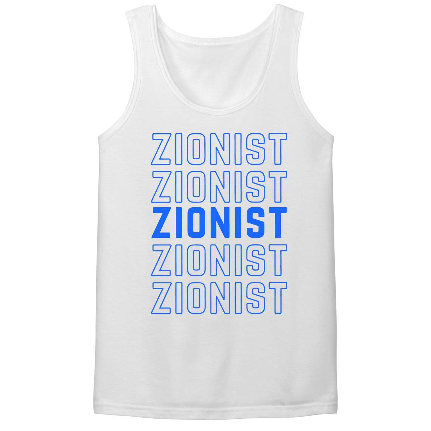 Zionist Mens Tank Top