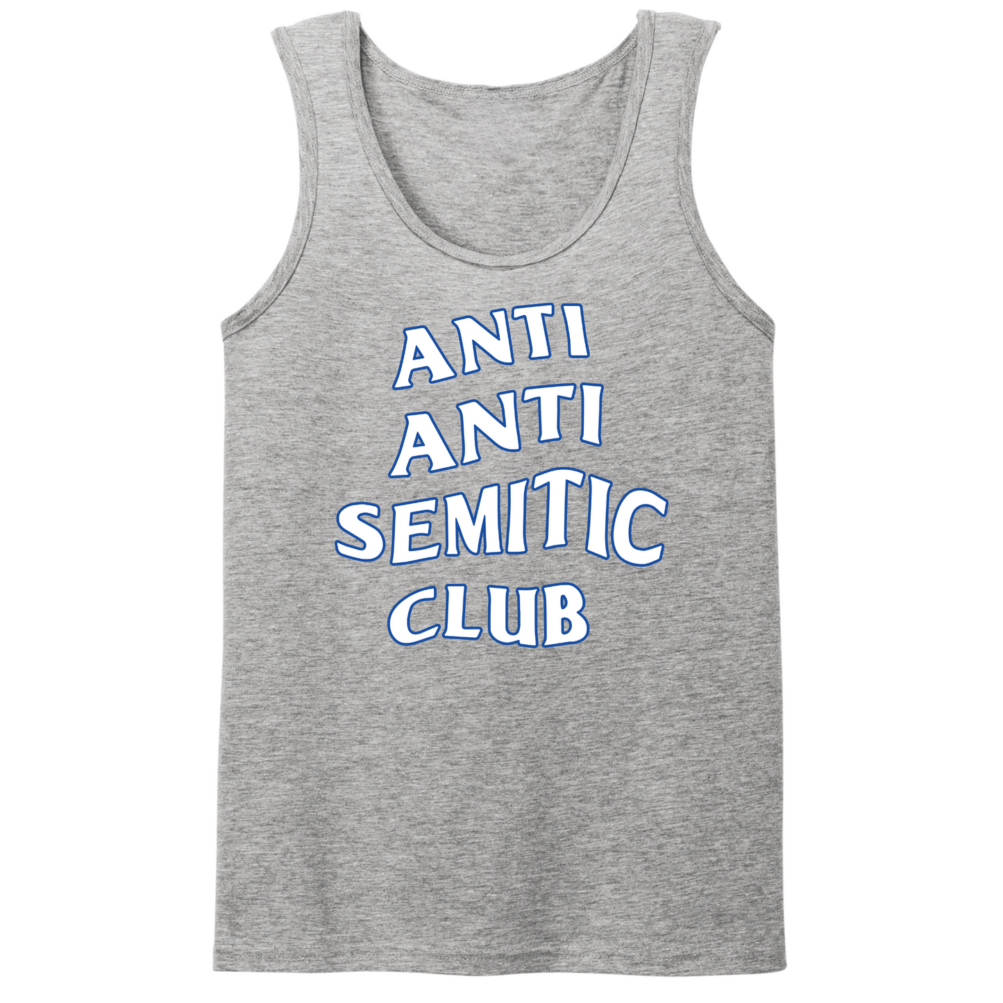 Anti Antisemitic Club Mens Tank Top