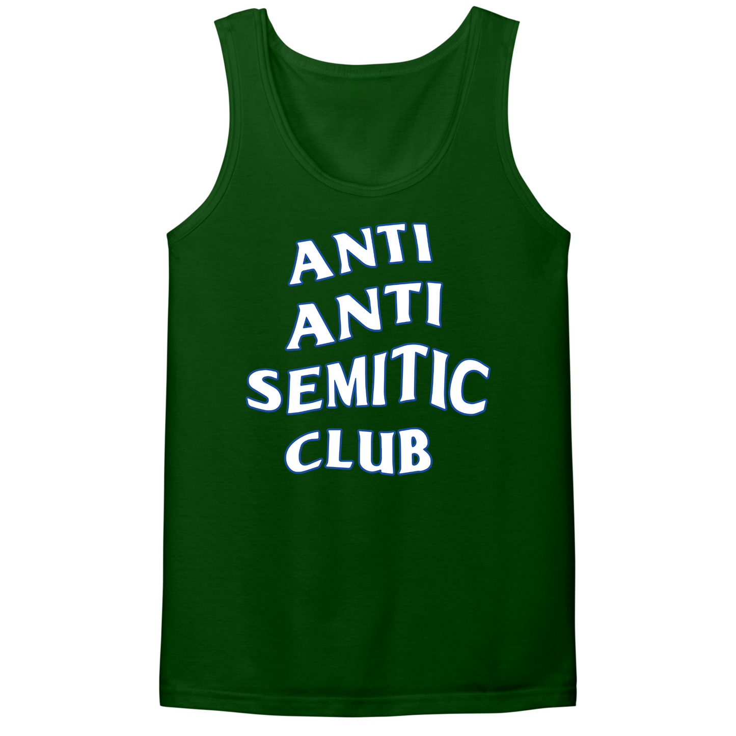 Anti Antisemitic Club Mens Tank Top