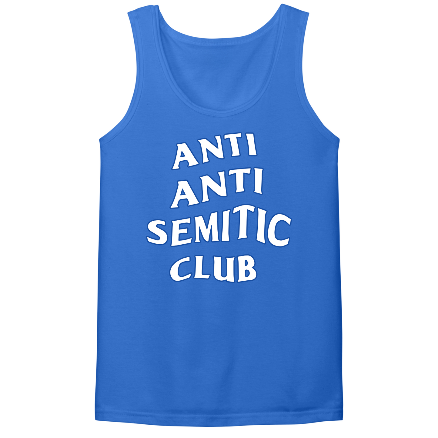 Anti Antisemitic Club Mens Tank Top