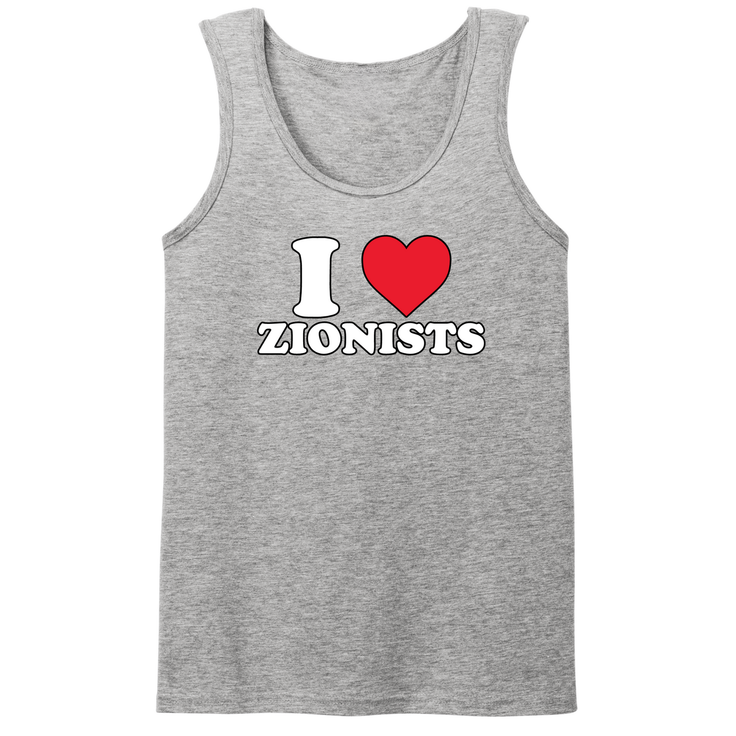 I Love Zionists Mens Tank Top