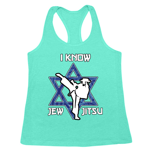 I Know Jew Jitsu Womens Tank Top