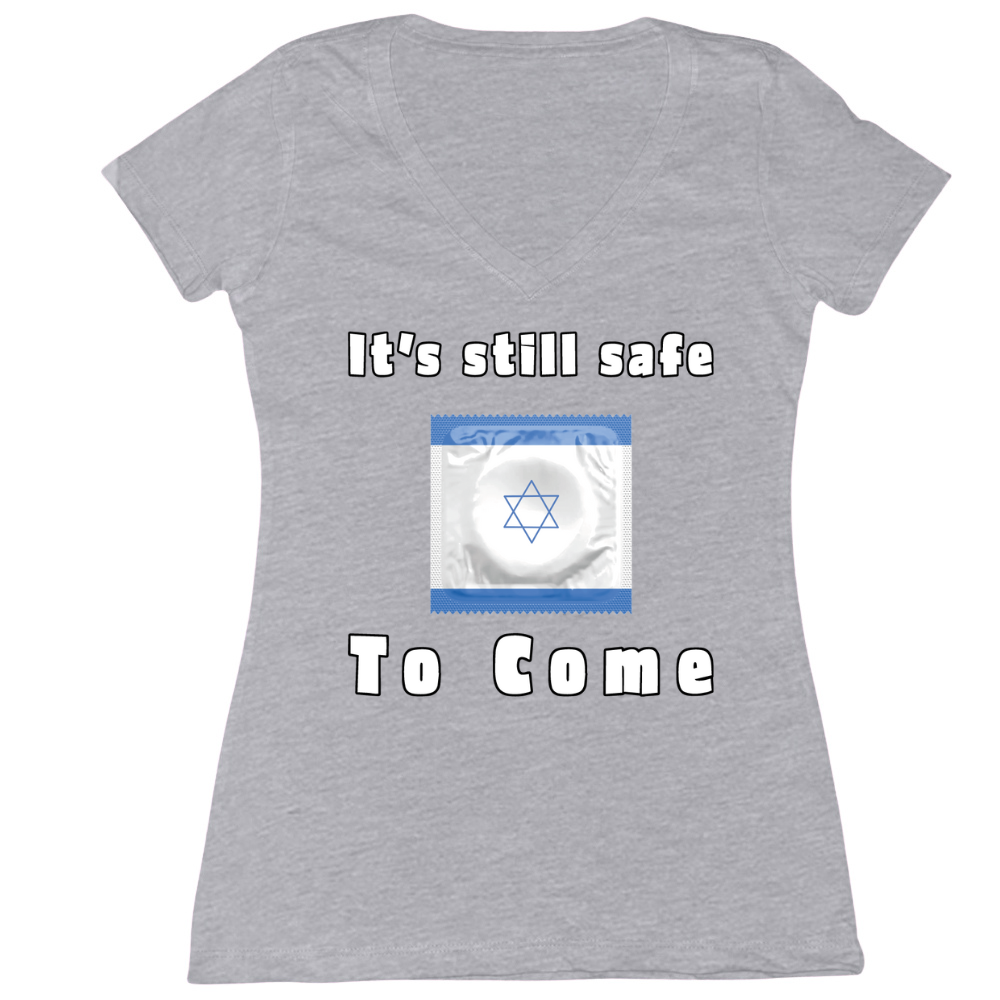 It's Still Safe To Come Womens Vneck