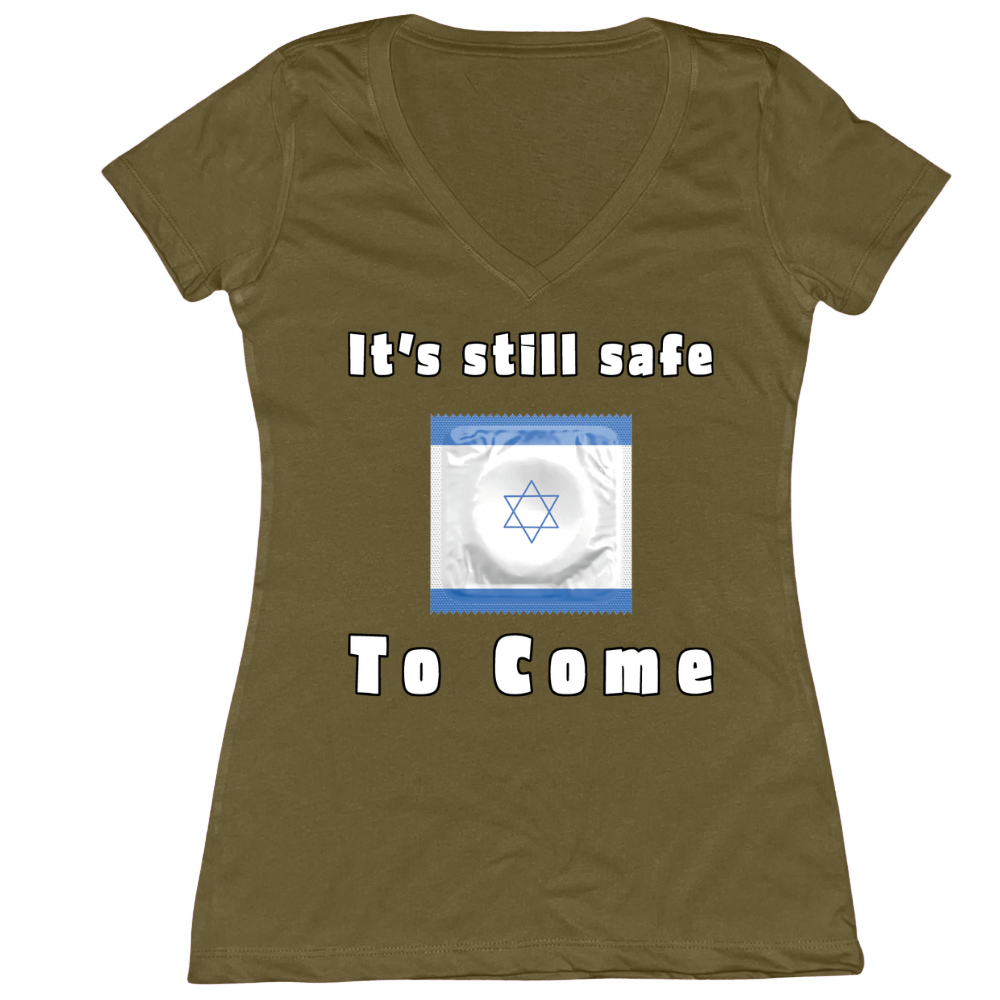 It's Still Safe To Come Womens Vneck