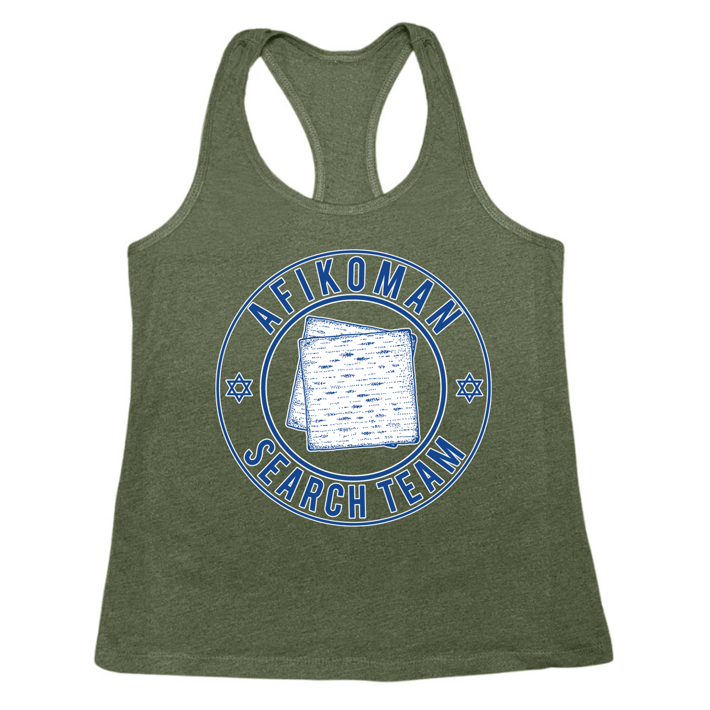 Afikoman Search Team Womens Tank Top