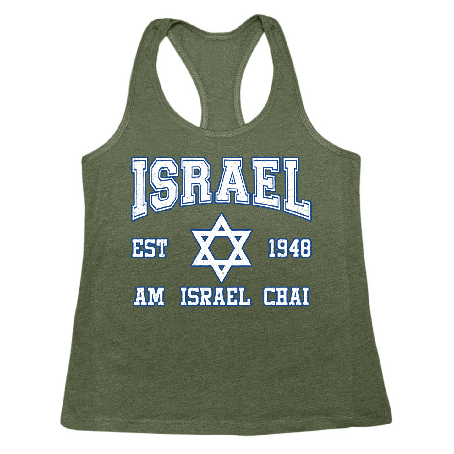 Israel Est Womens Tank Top