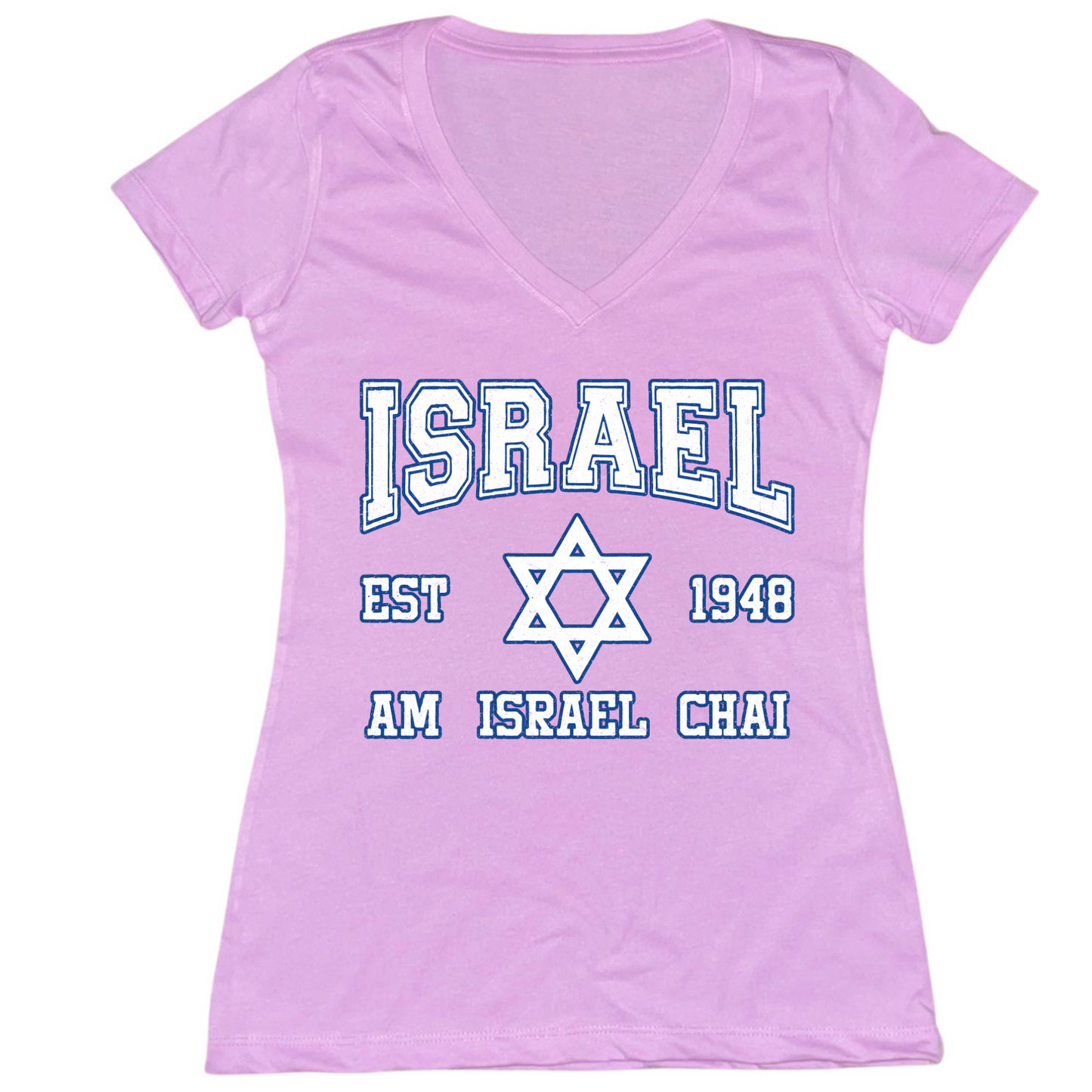 Israel Est Womens Vneck