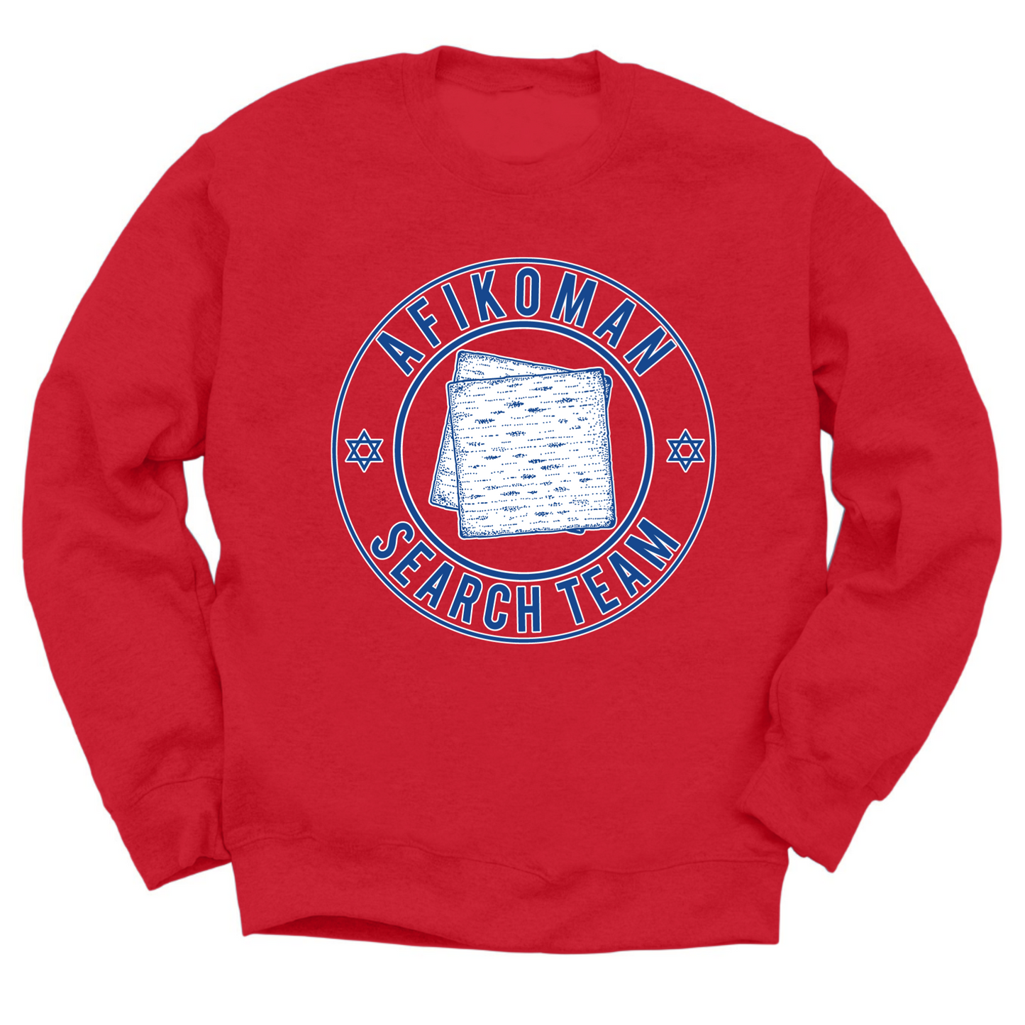 Afikoman Search Team Crewneck Sweater