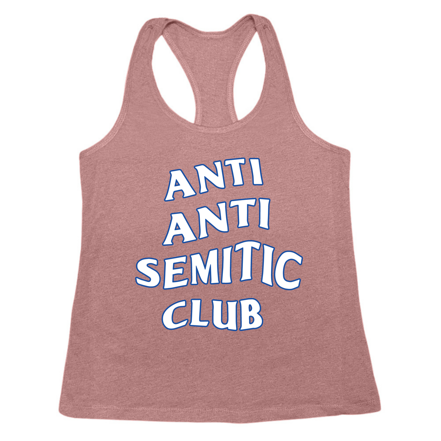 Anti Antisemitic Club Womens Tank Top