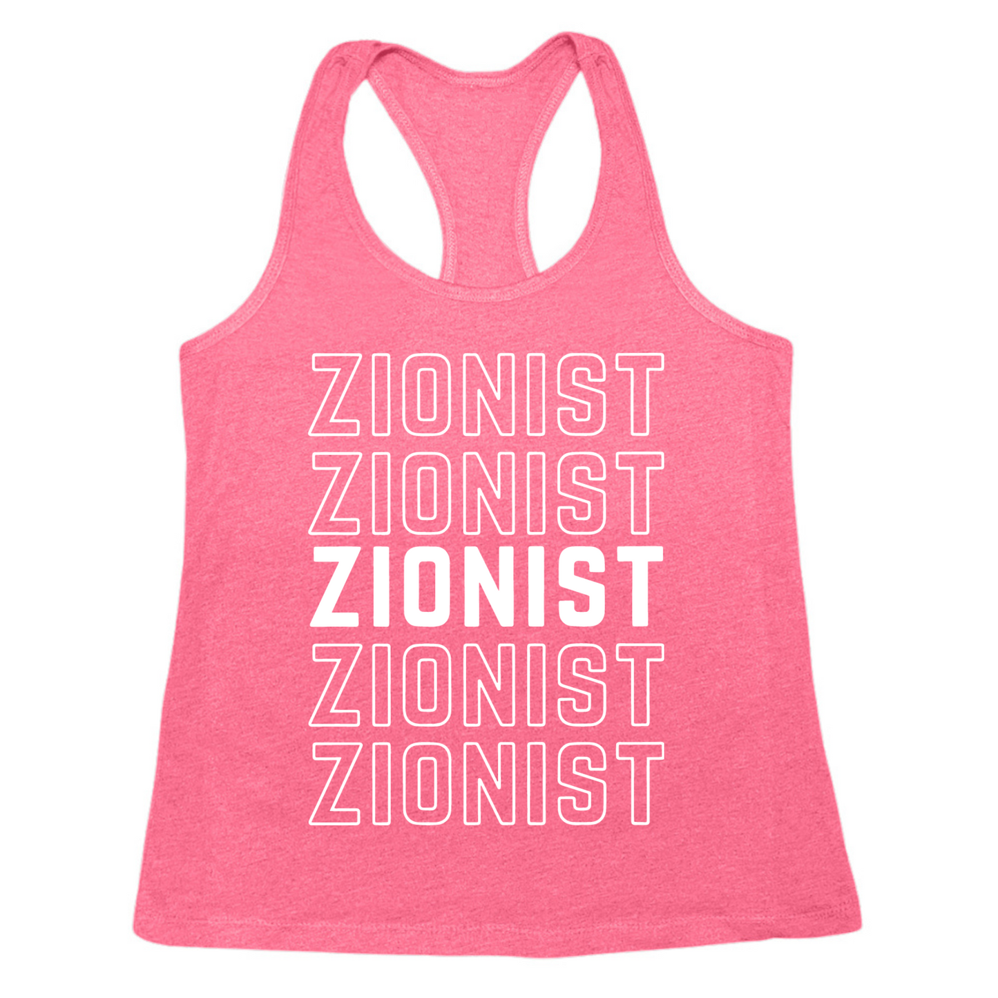 Zionist Womens Tank Top