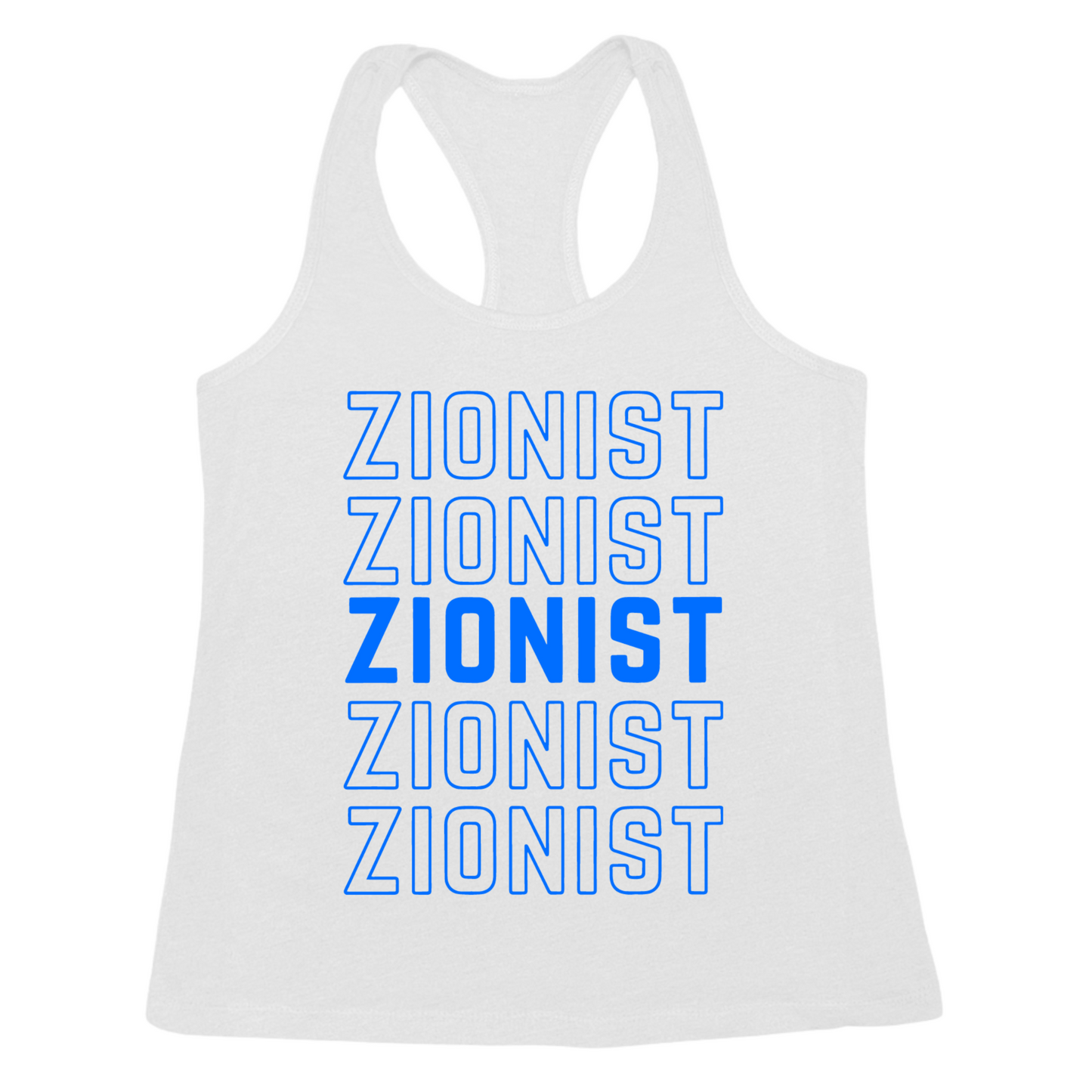 Zionist Womens Tank Top