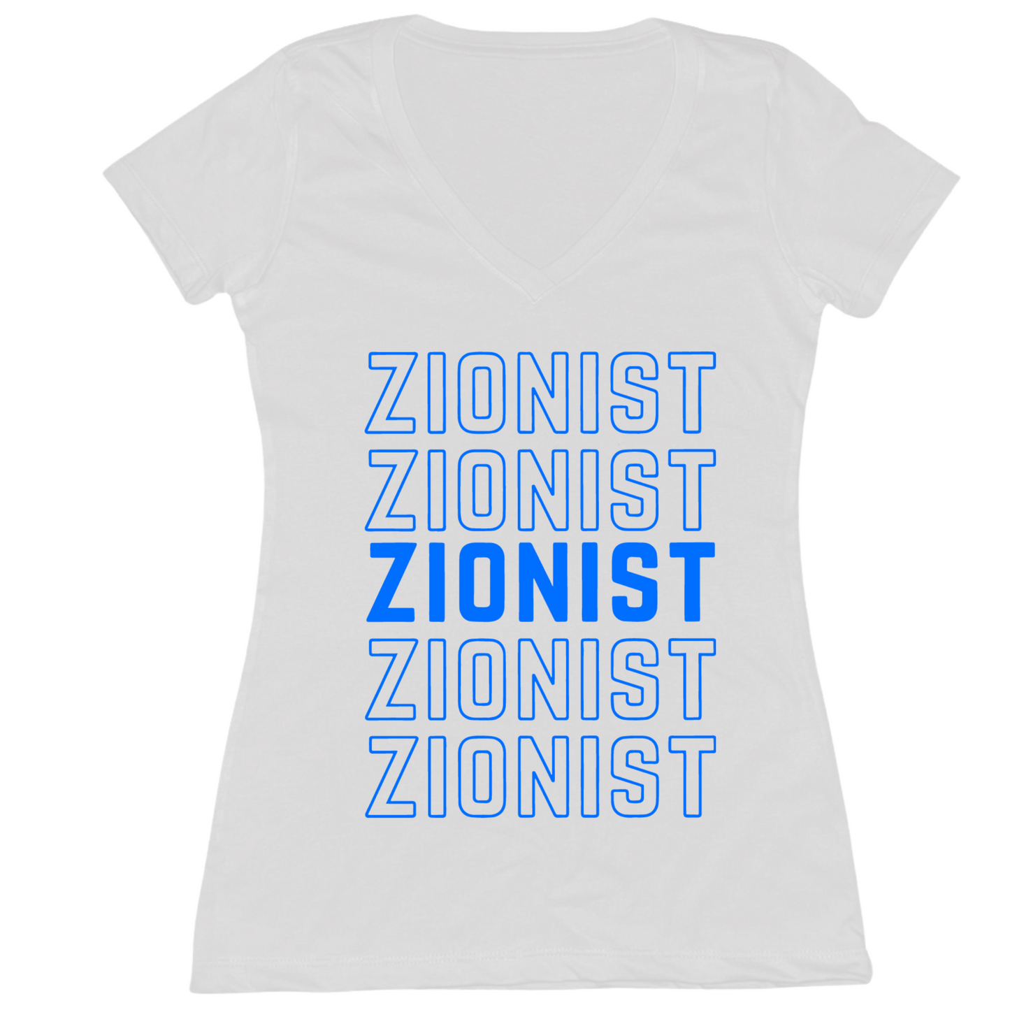 Zionist Womens Vneck