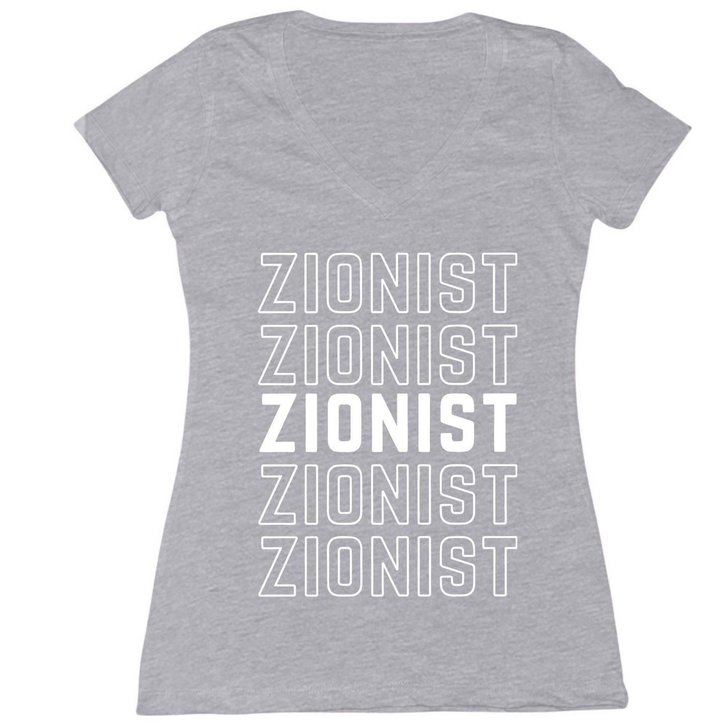 Zionist Womens Vneck