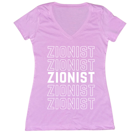 Zionist Womens Vneck