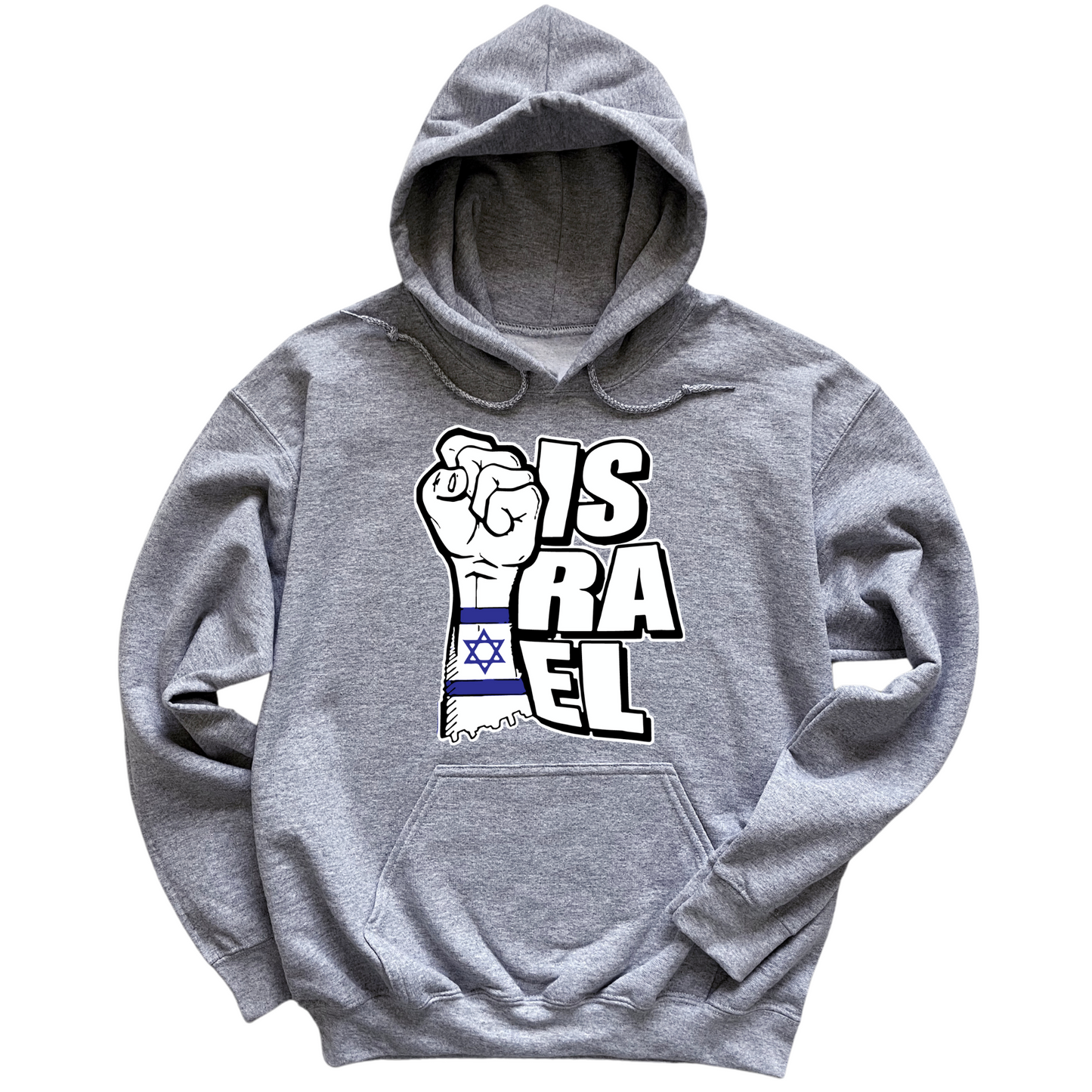 Israeli Flag Arm Band Hoodie