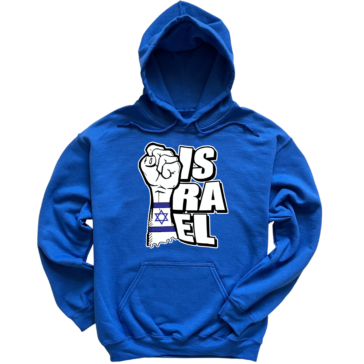 Israeli Flag Arm Band Hoodie