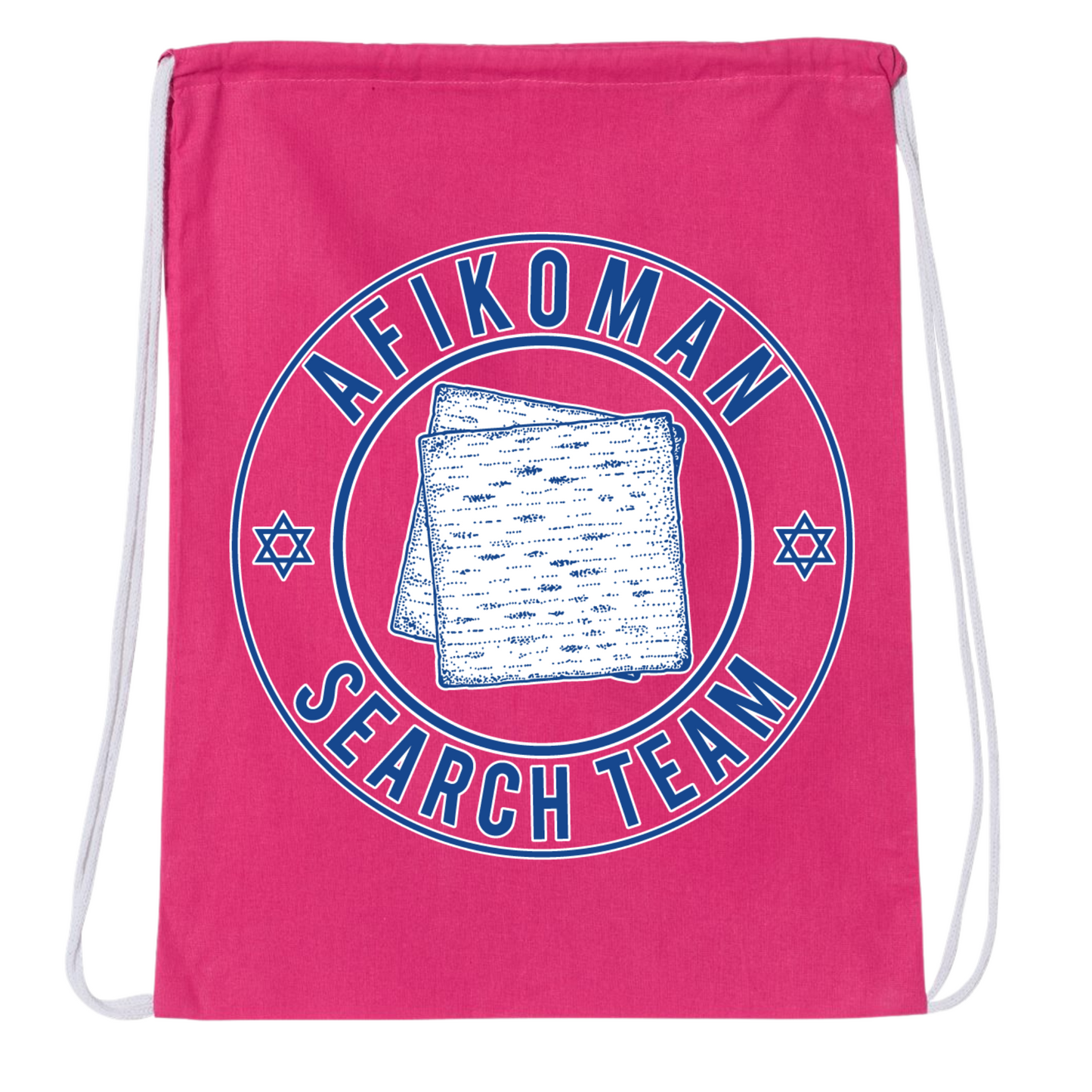 Afikoman Search Team Drawstring Bag