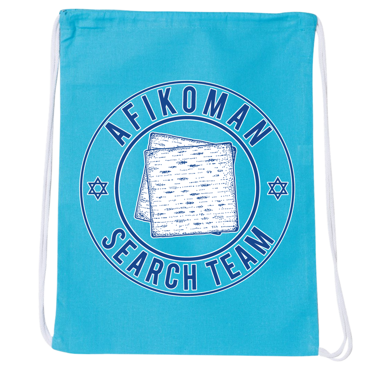 Afikoman Search Team Drawstring Bag