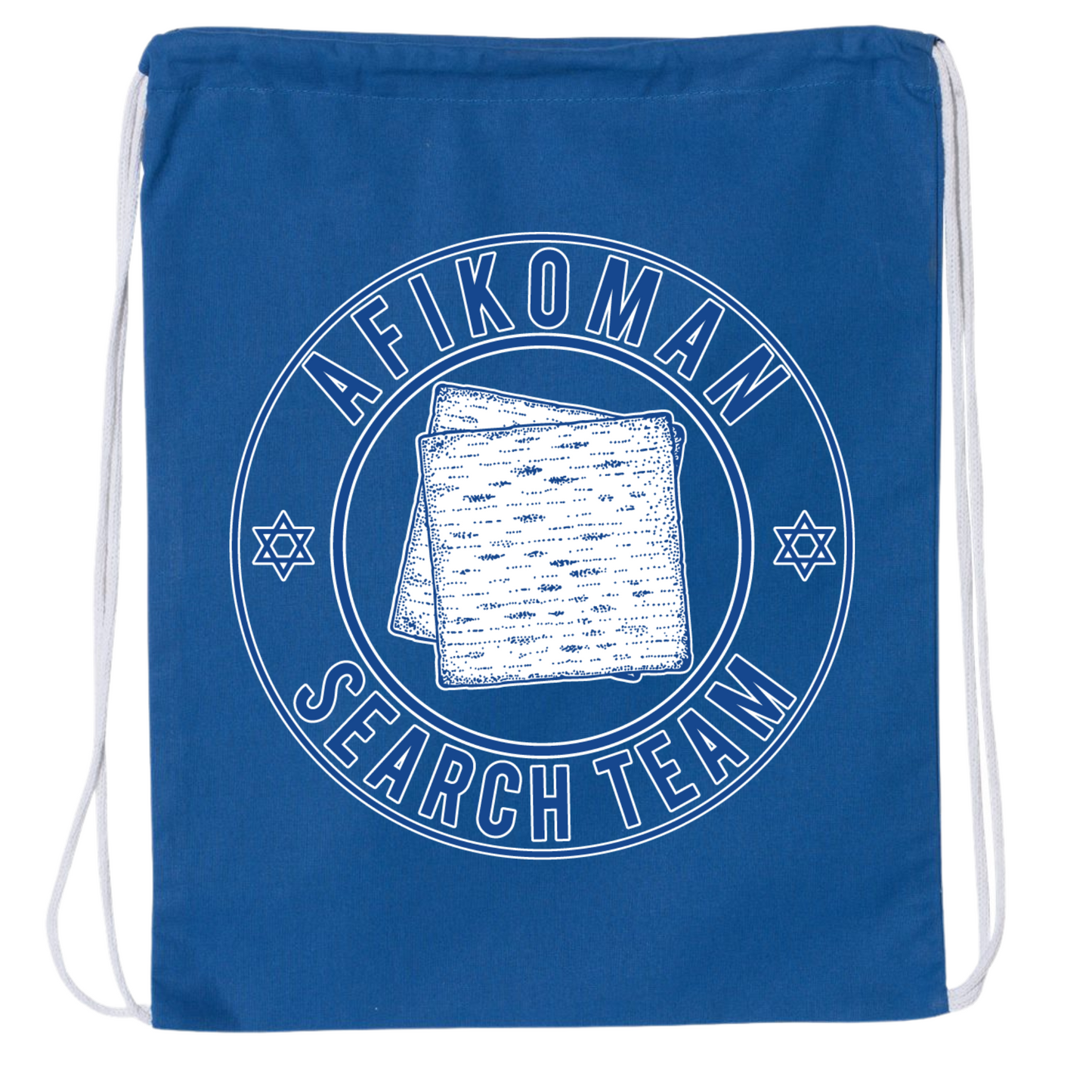 Afikoman Search Team Drawstring Bag